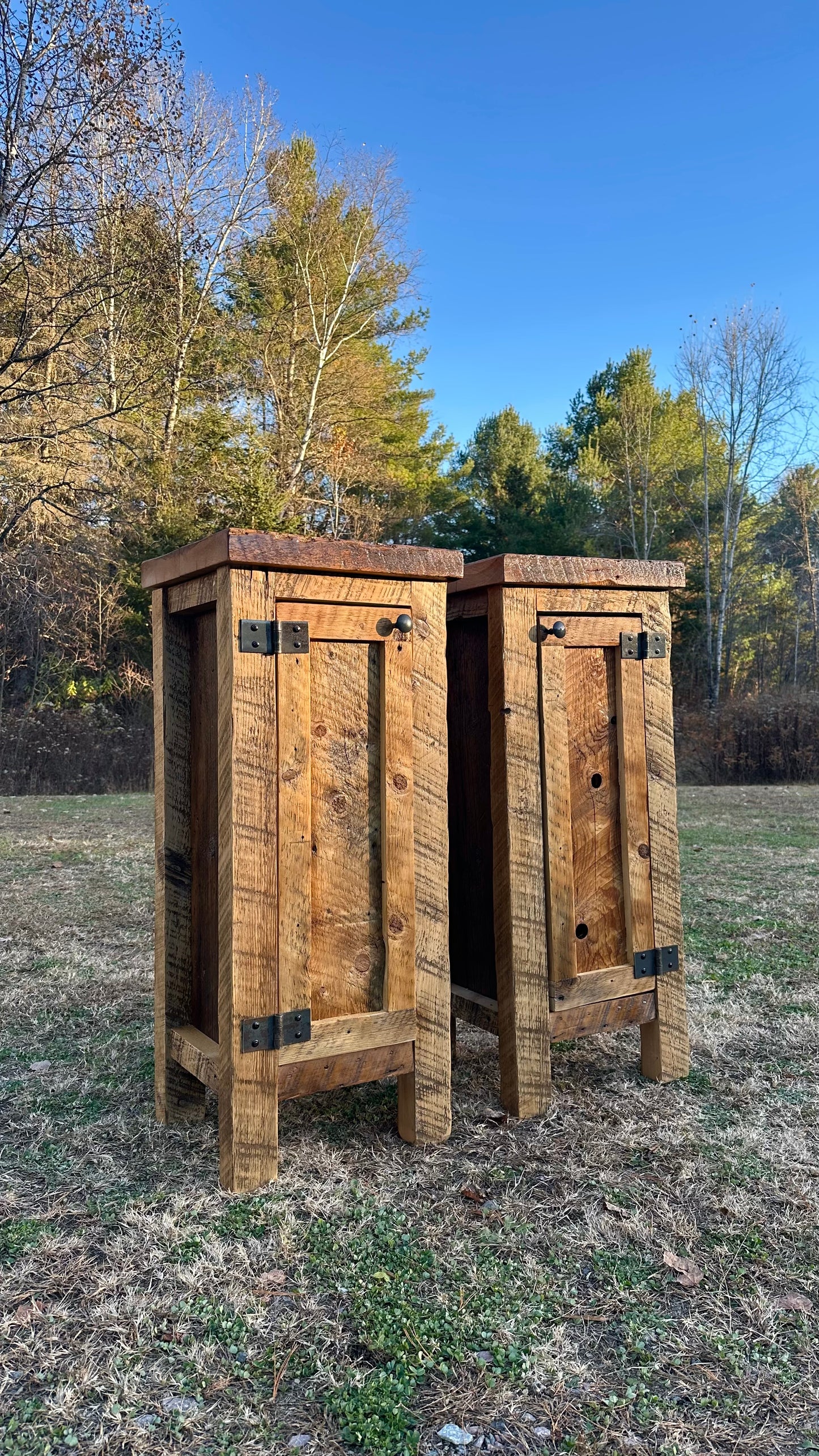 Rustic Mini Cabinet / Storage Table