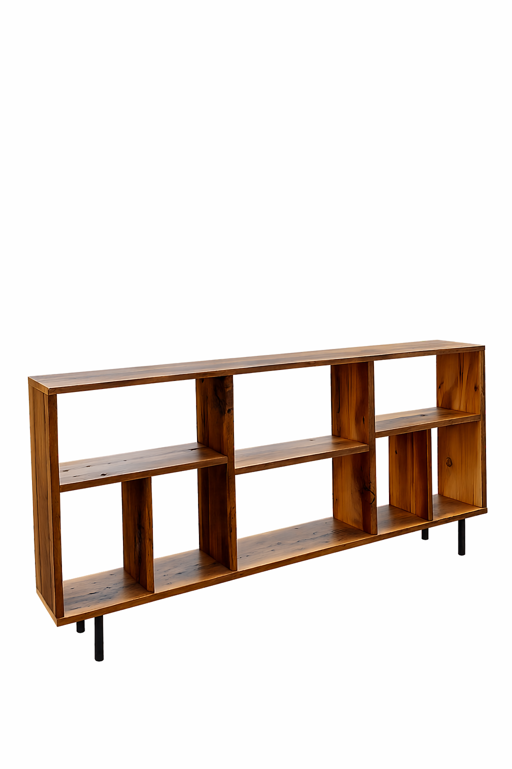 6' L Rustic Reclaimed Wood Media / Console Table