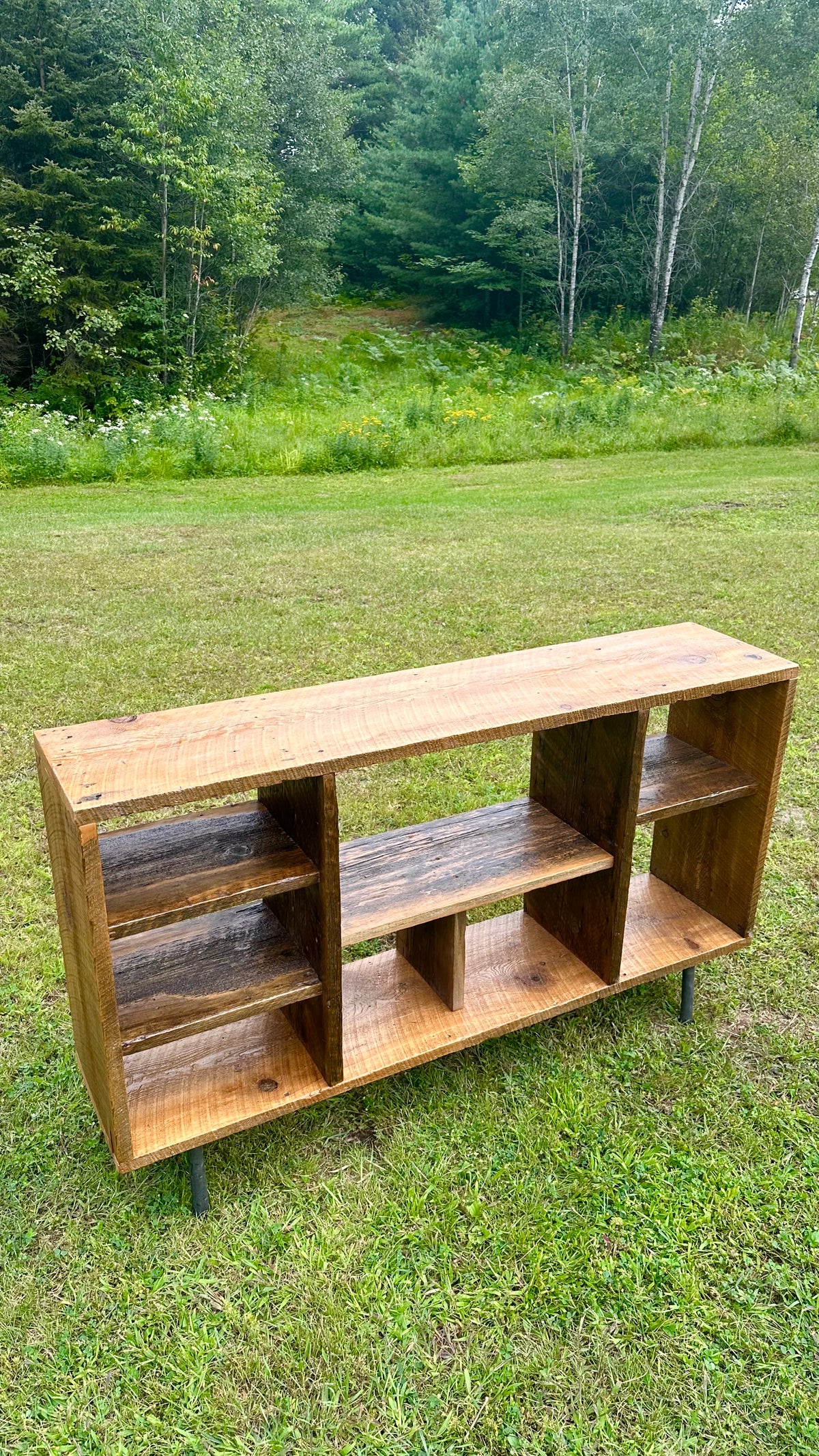 4.5' L Rustic Reclaimed Wood Table