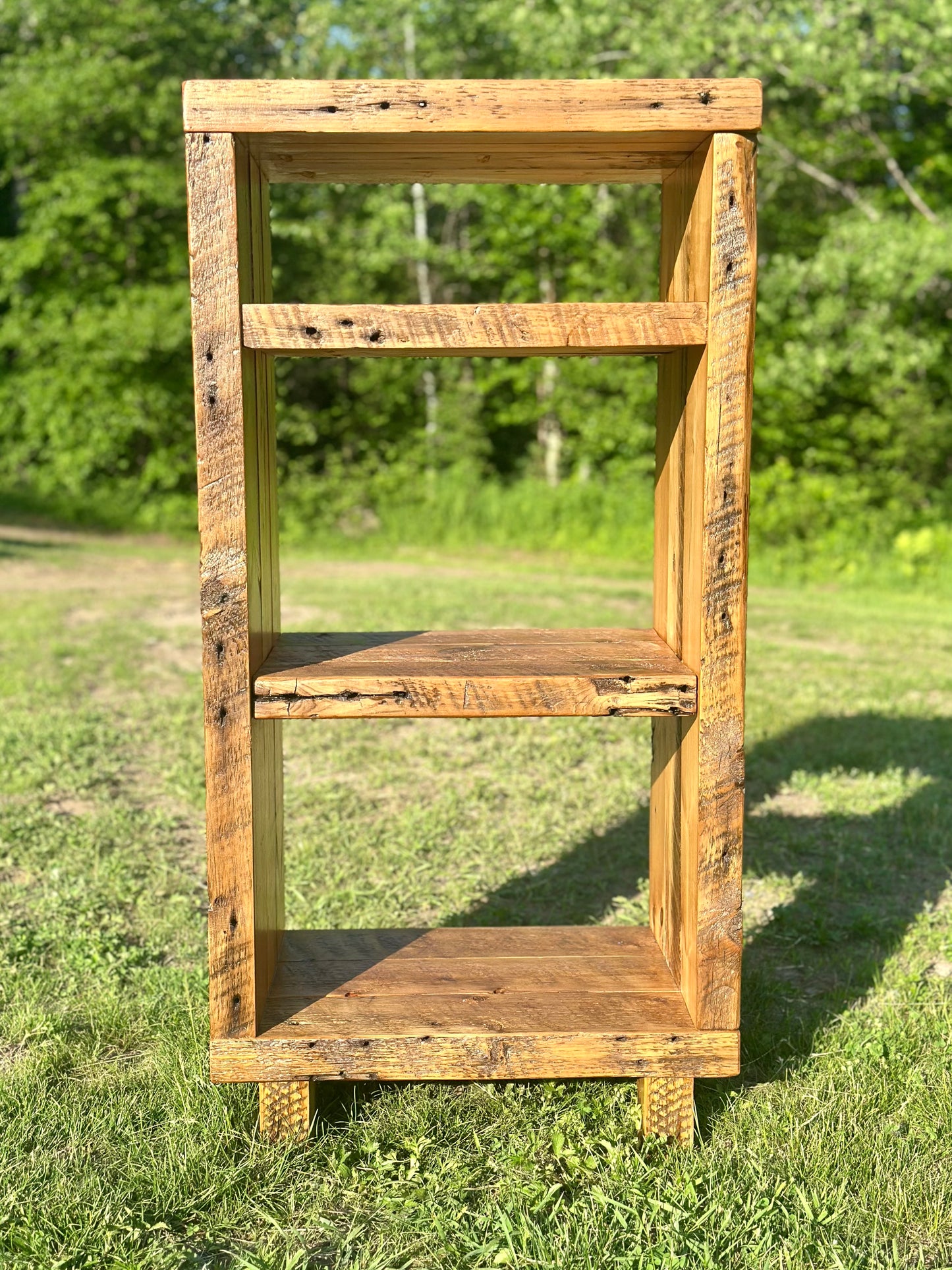 Rustic Reclaimed Wood Shelf / Table