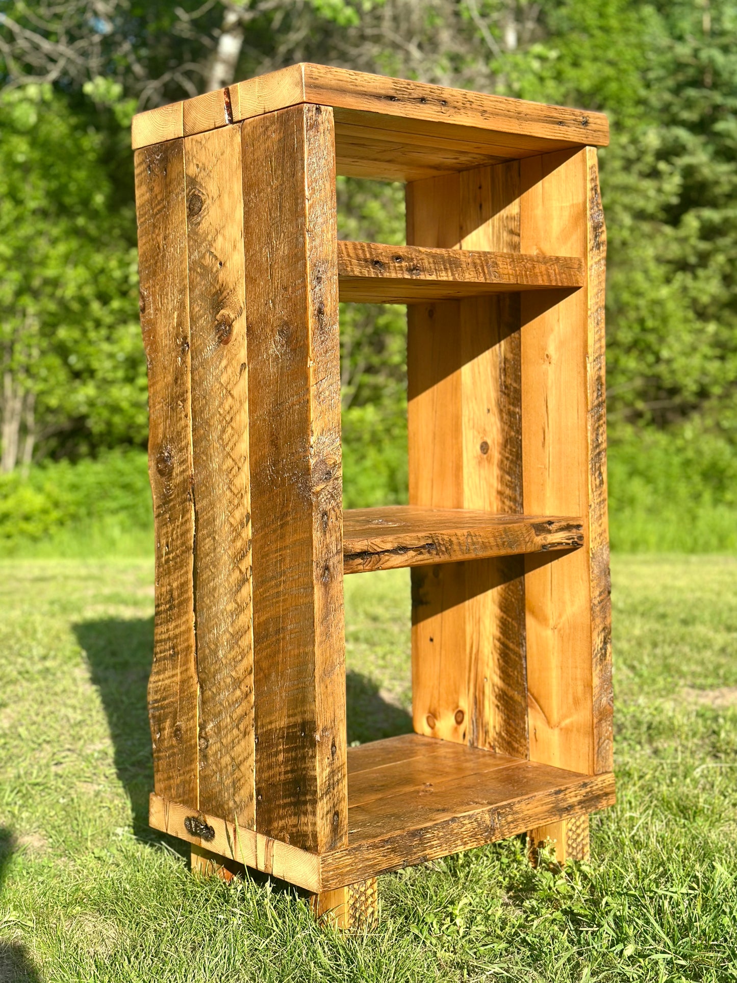 Rustic Reclaimed Wood Shelf / Table