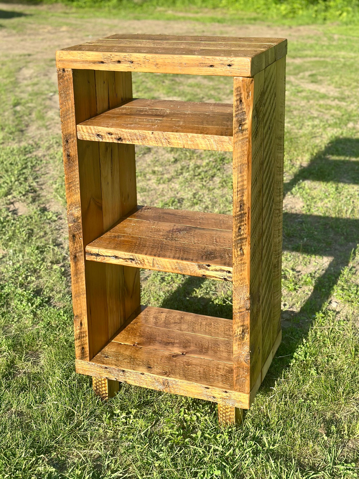 Rustic Reclaimed Wood Shelf / Table