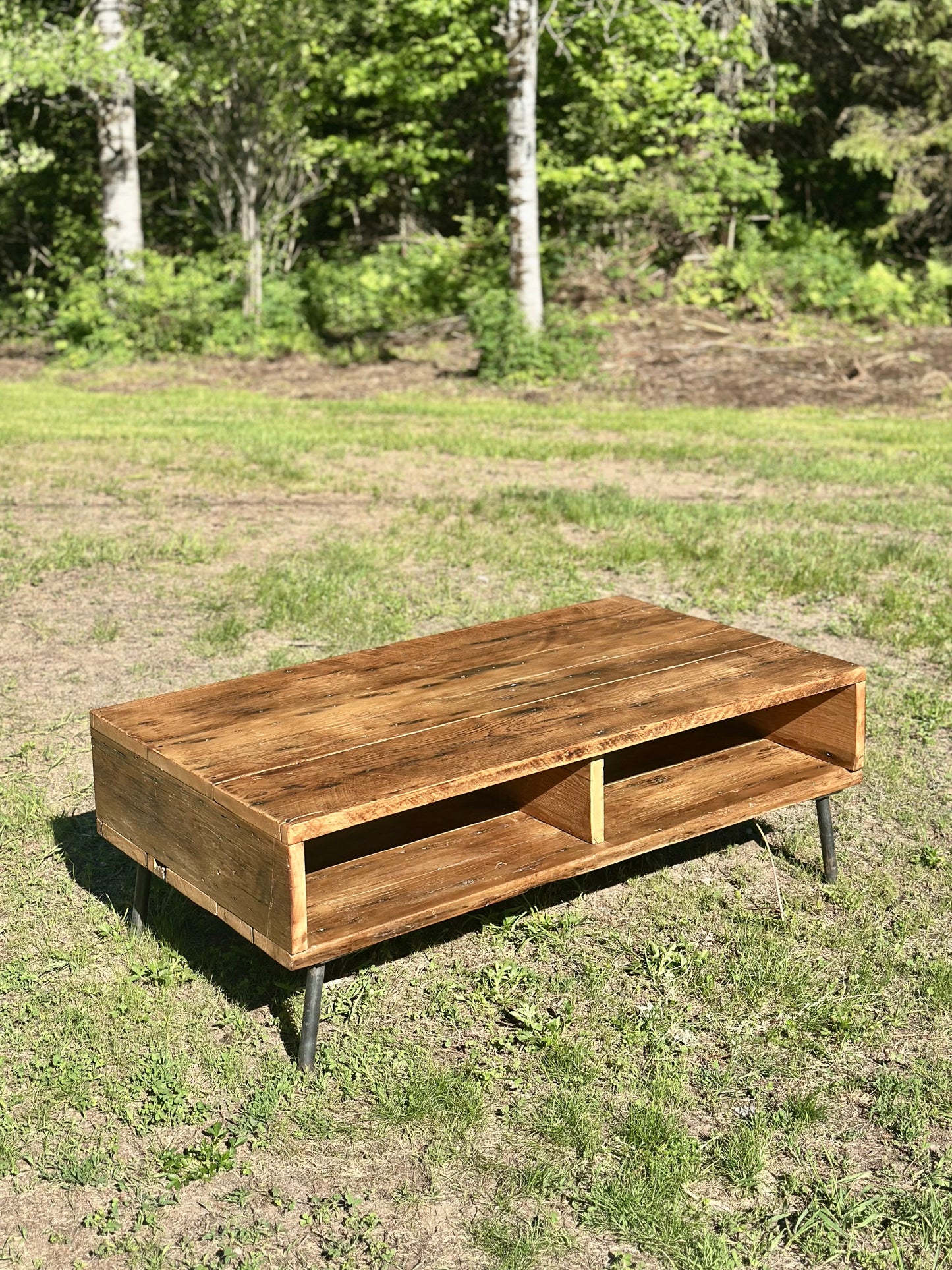 4' L Rustic Reclaimed MCM Style Table