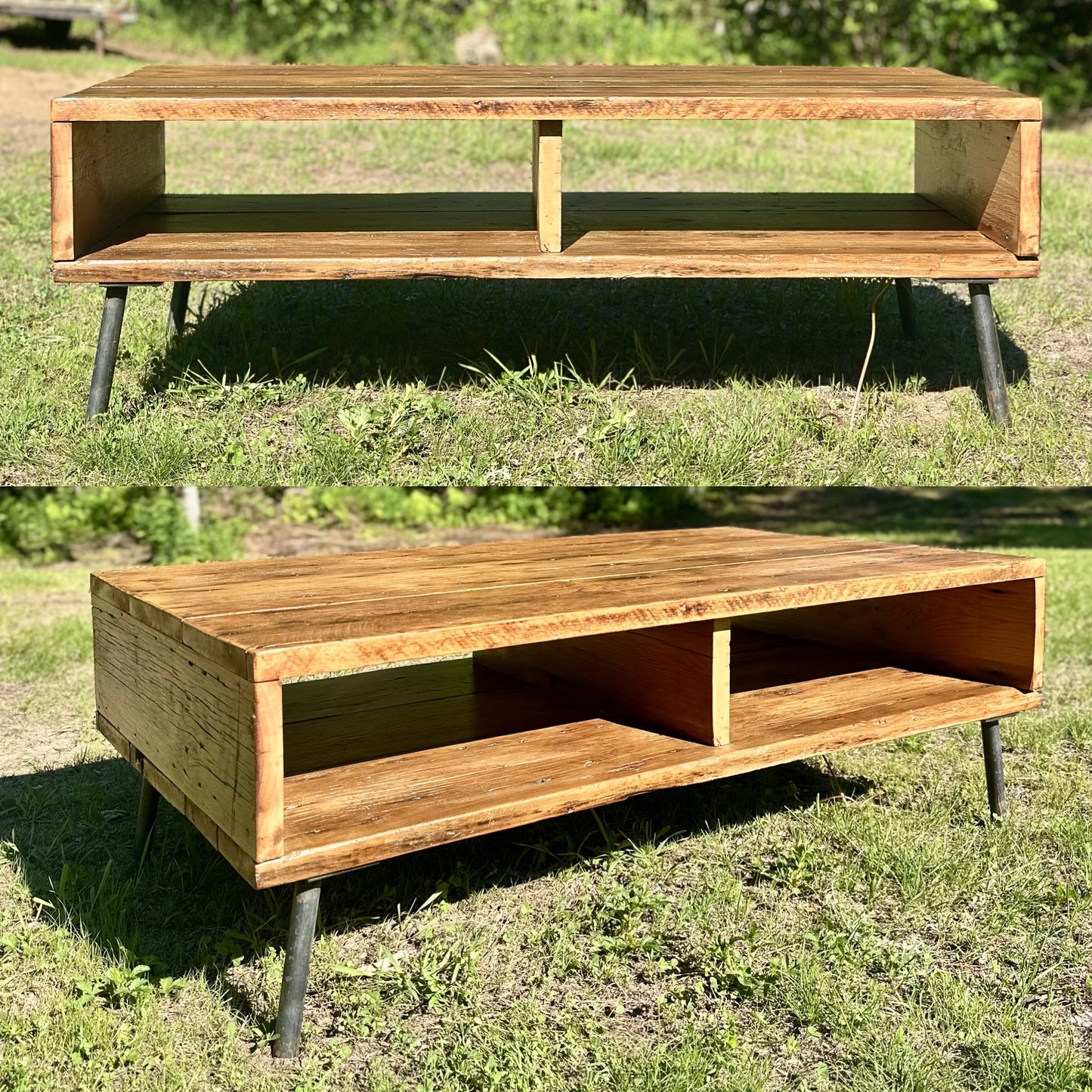 4' L Rustic Reclaimed MCM Style Table