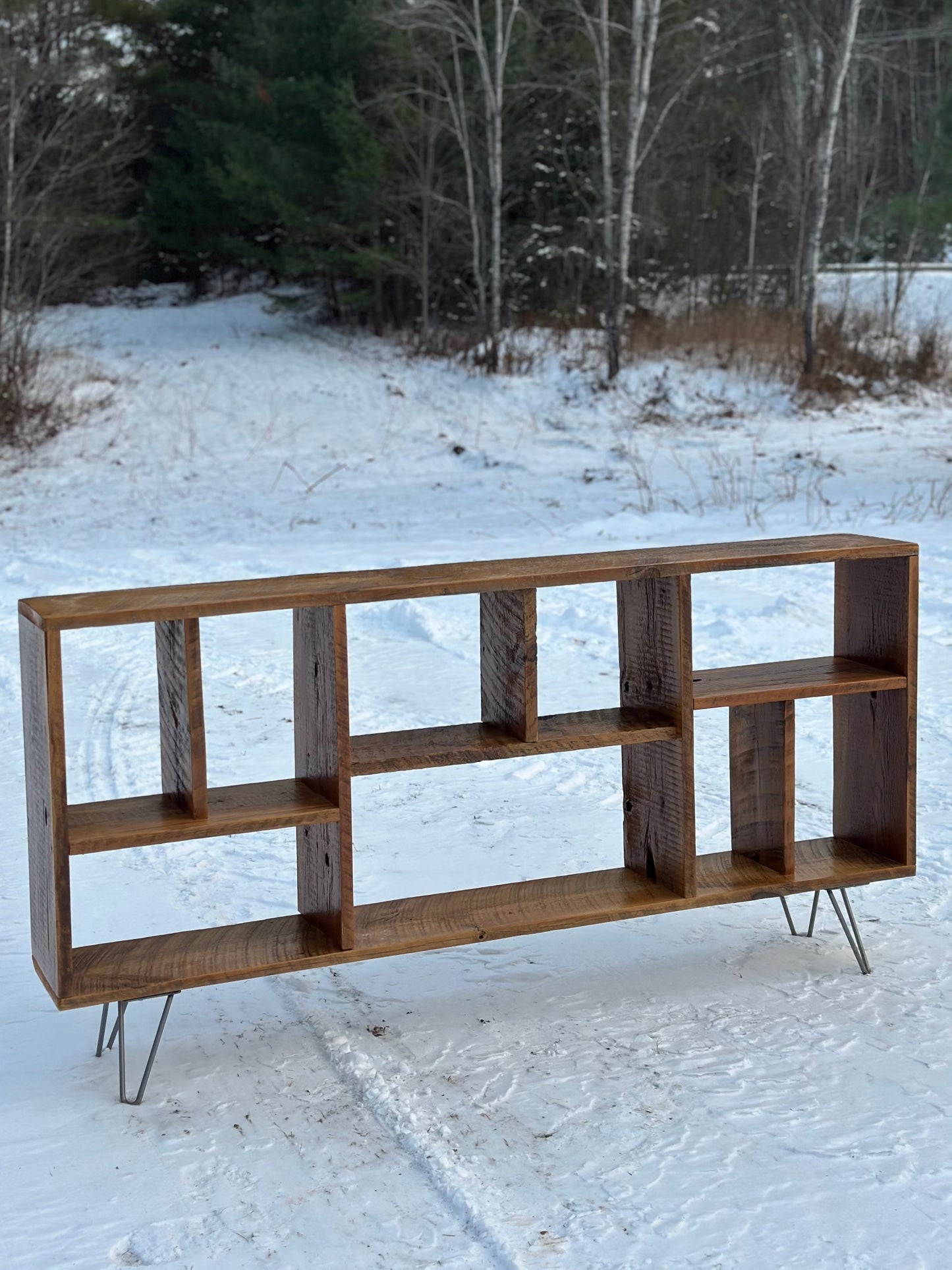 6’ Rustic Reclaimed Minimalist Console Table