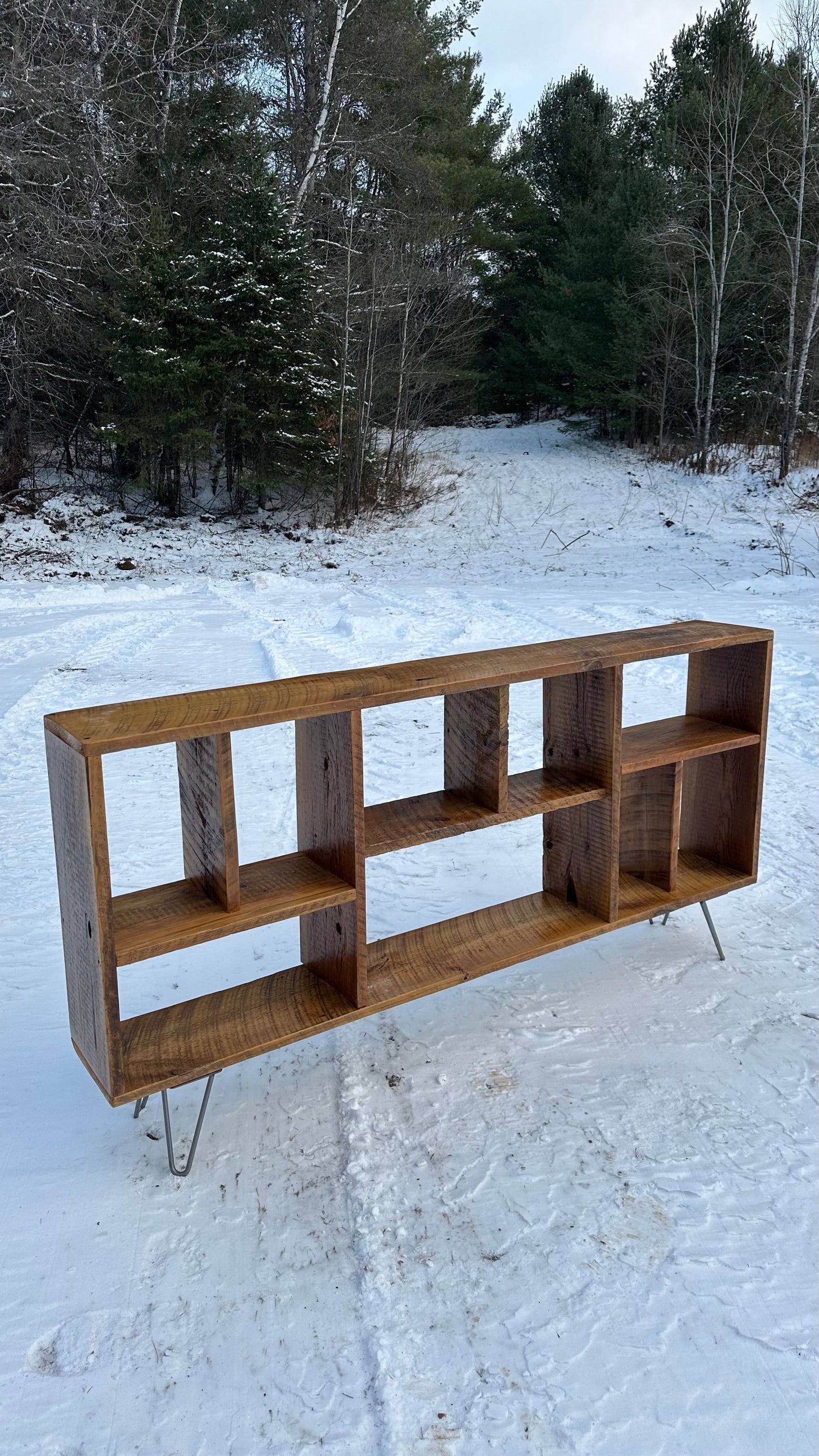 6’ L Rustic Reclaimed Wood Console / Hallway Table