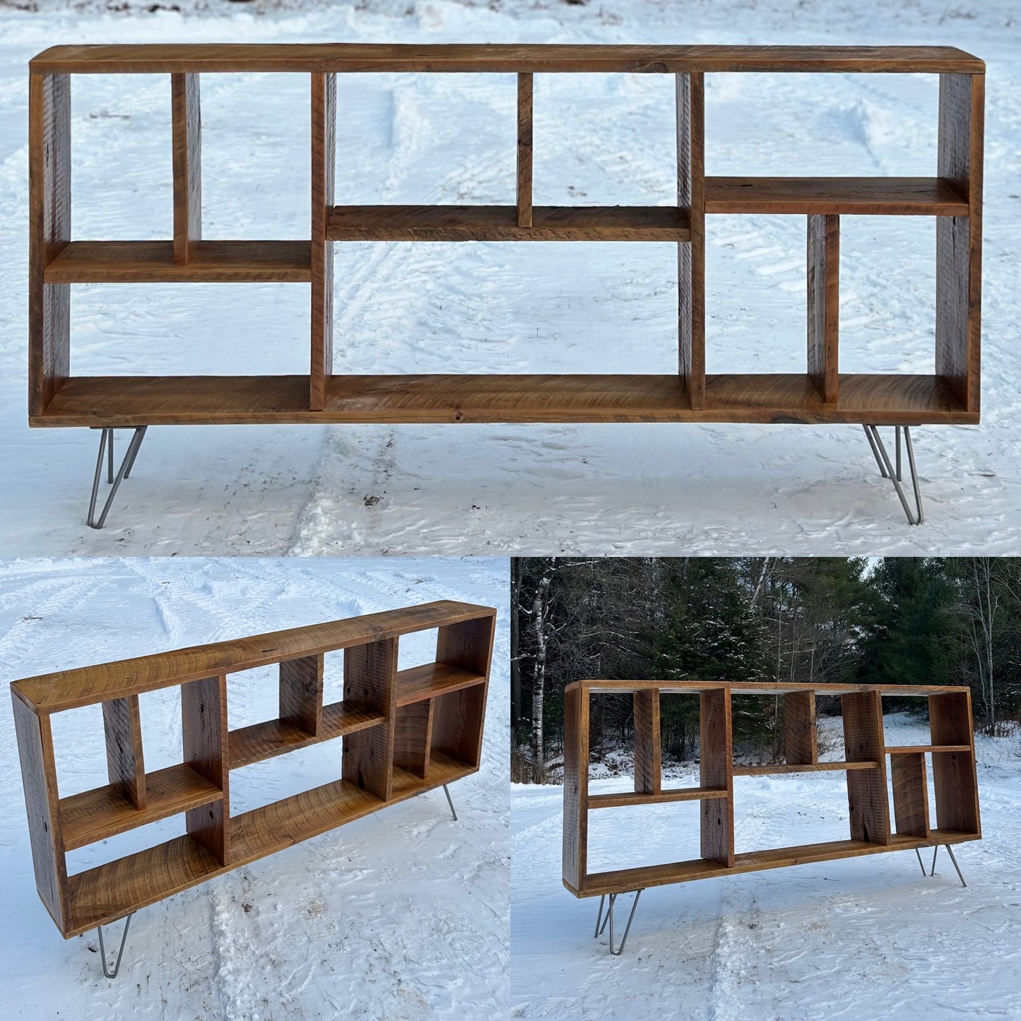 6’ Rustic Reclaimed Minimalist Console Table