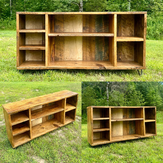 4 1/2’ L Rustic Reclaimed Wood Media / TV Stand
