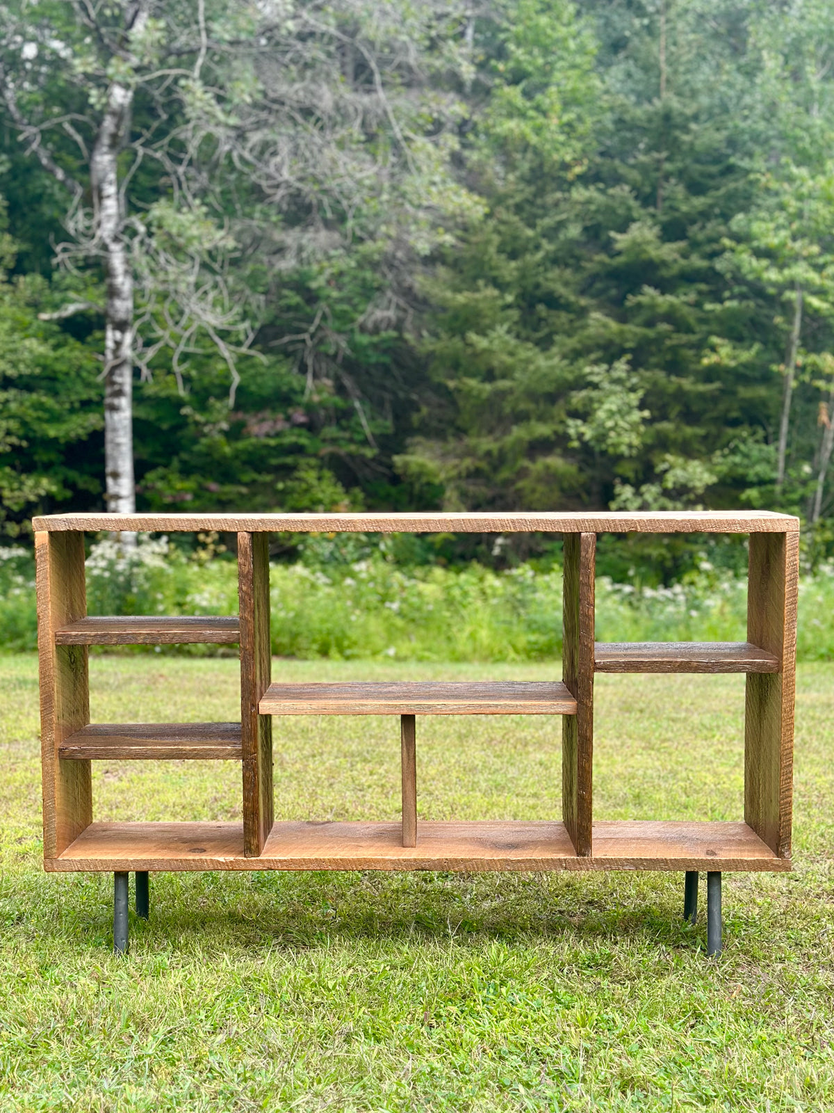 4.5' L Rustic Reclaimed Wood Table