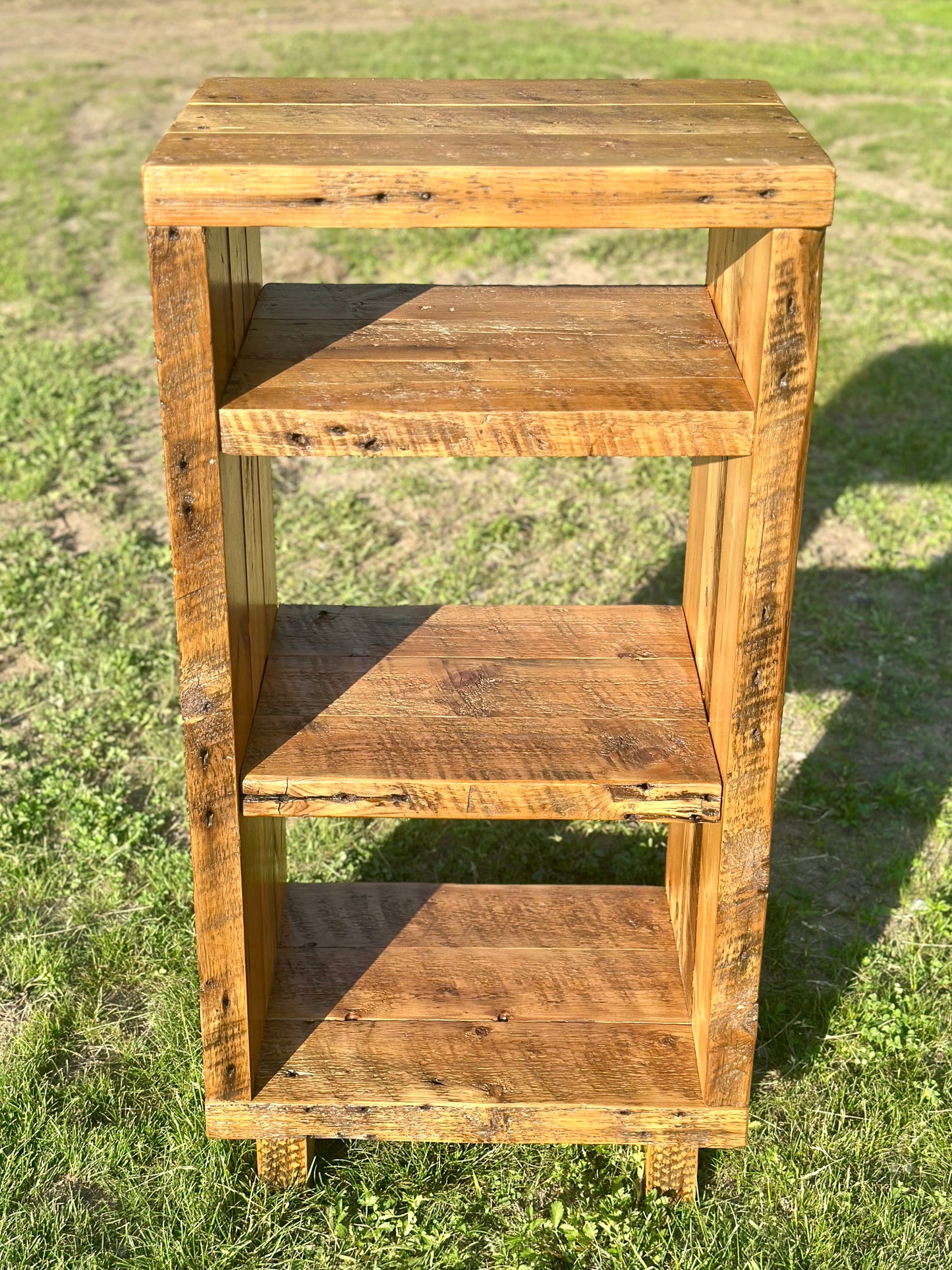 Rustic Reclaimed Wood Shelf / Table