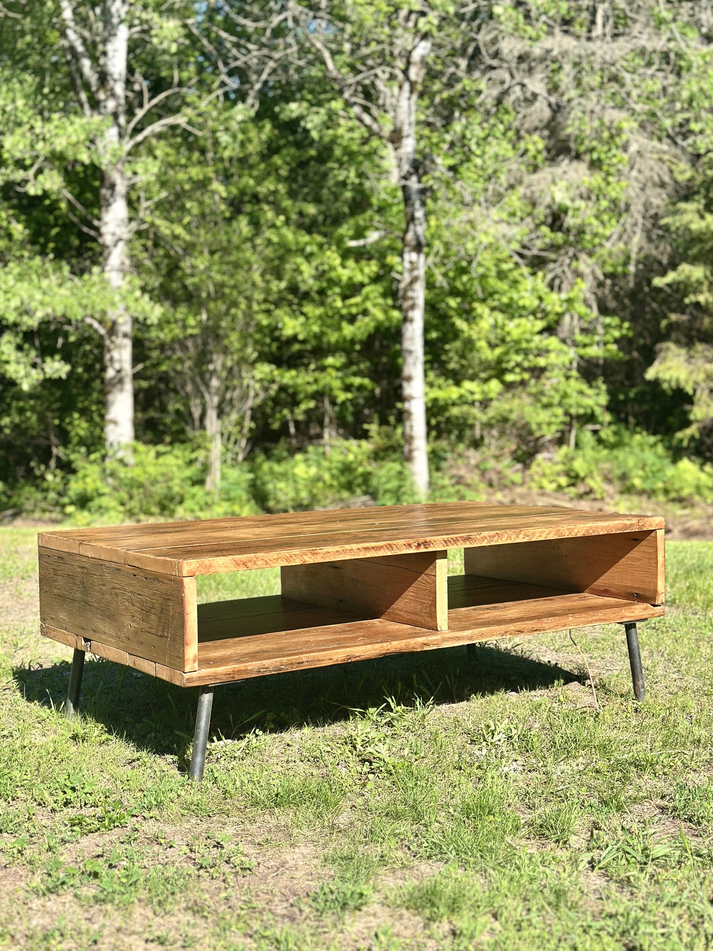 4' L Rustic Reclaimed MCM Style Table
