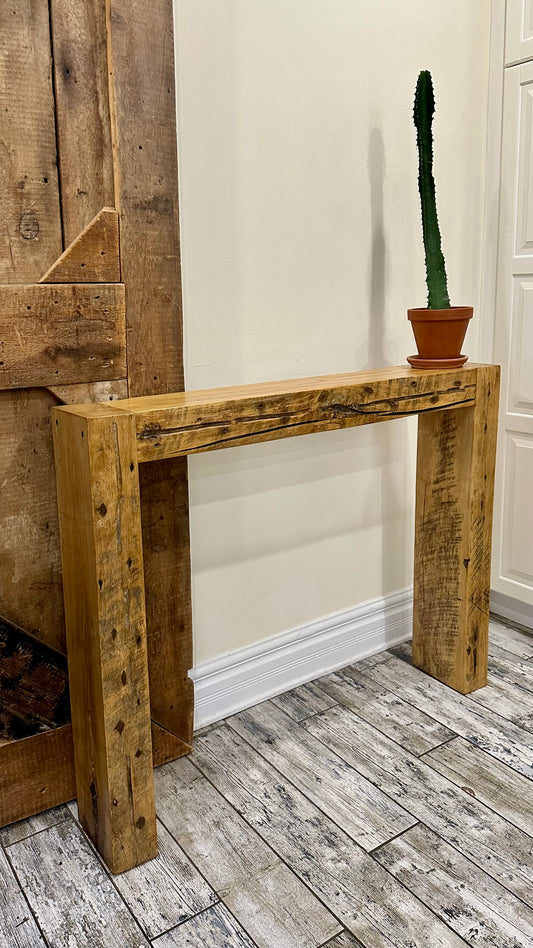 45” L Rustic Minimalist Console / Hallway / Sofa Table