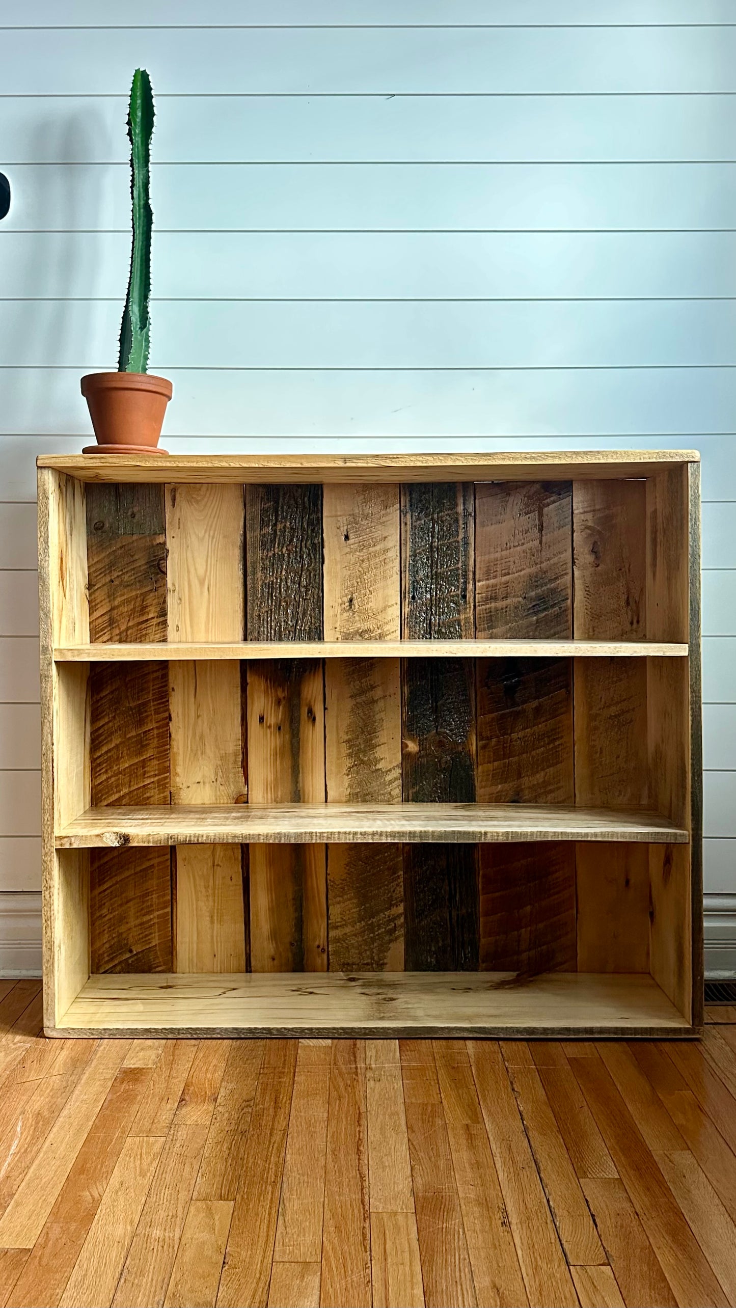 Rustic Wood Bookcase / Shelf