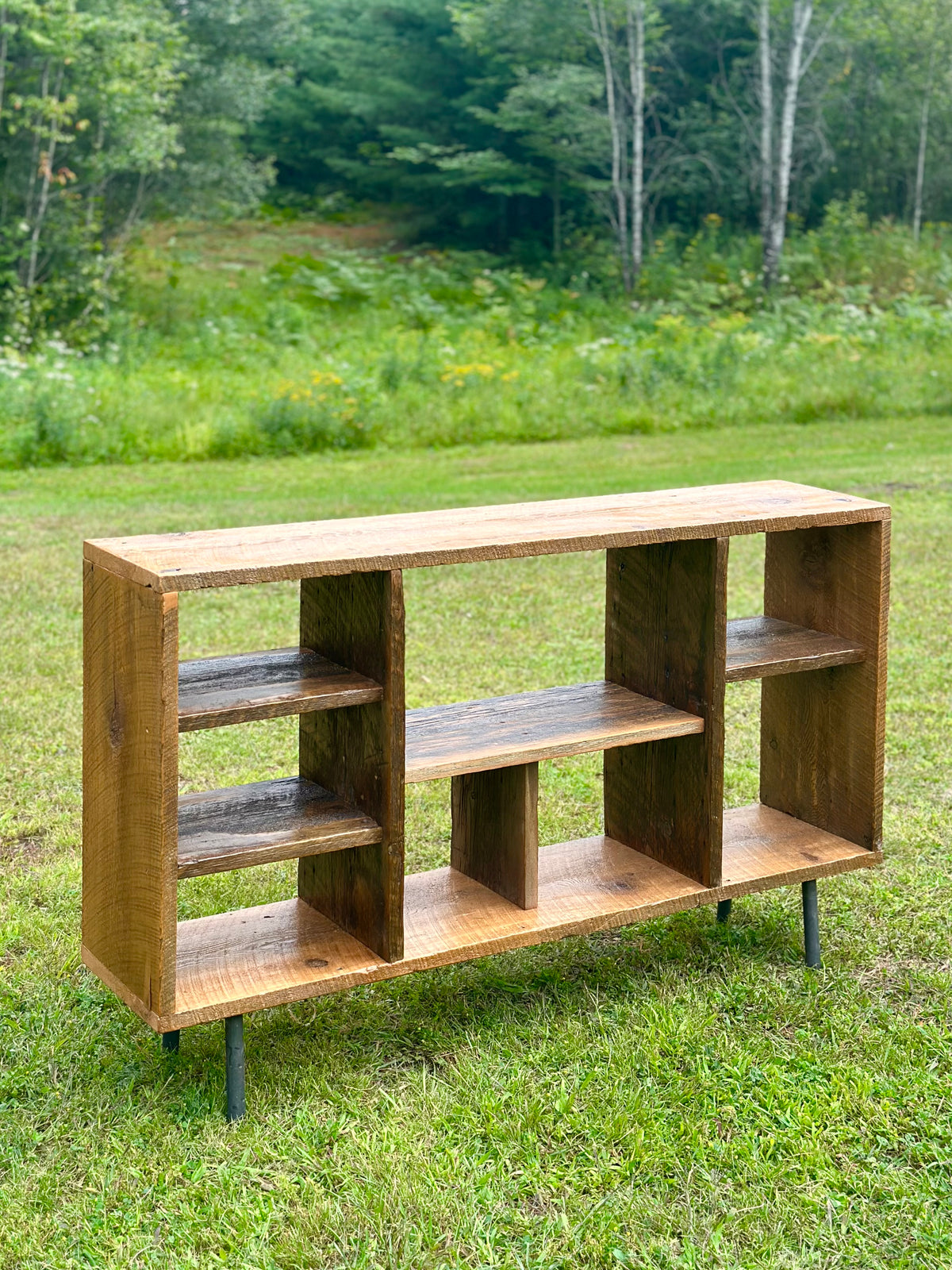 4.5' L Rustic Reclaimed Wood Table