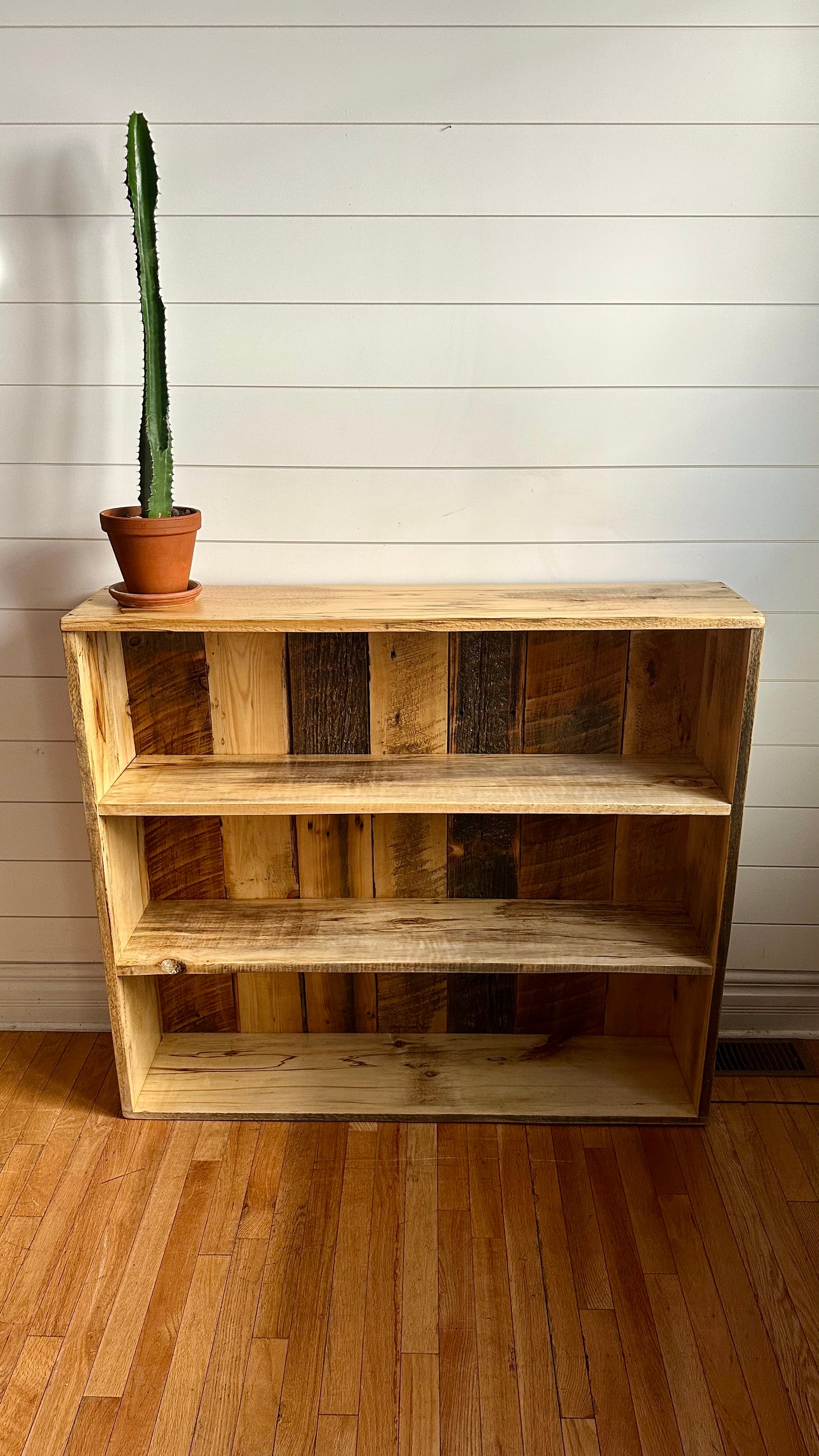 Rustic Wood Bookcase / Shelf