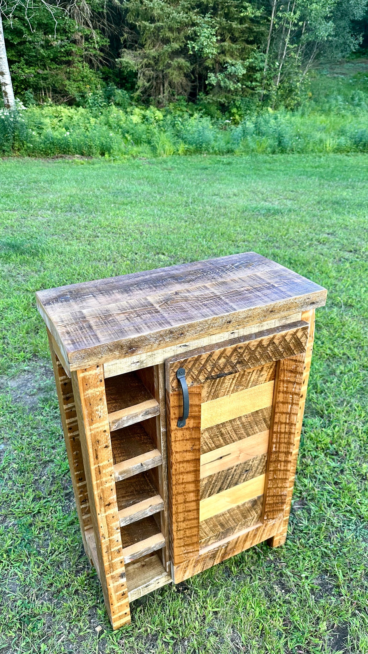 Rustic Reclaimed Wood Cabinet