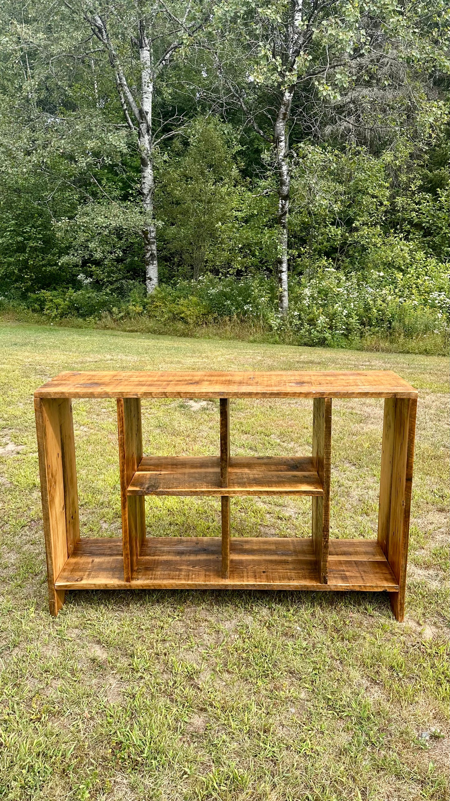 4.5’ L Rustic Reclaimed Wood Console / Hallway Table