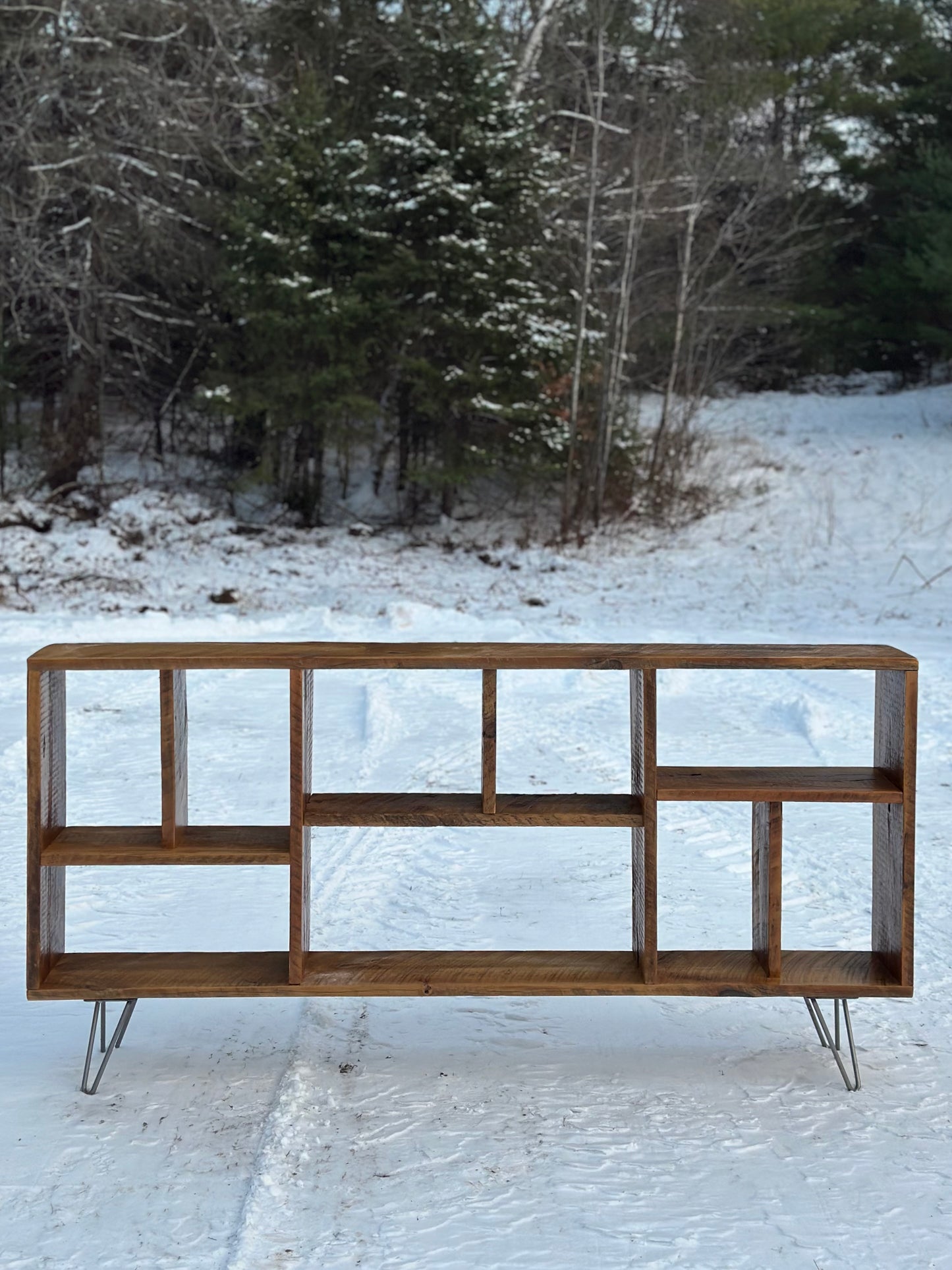 6’ Rustic Reclaimed Minimalist Console Table