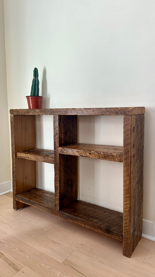 3.5' L Rustic Wood Console / Bar Table