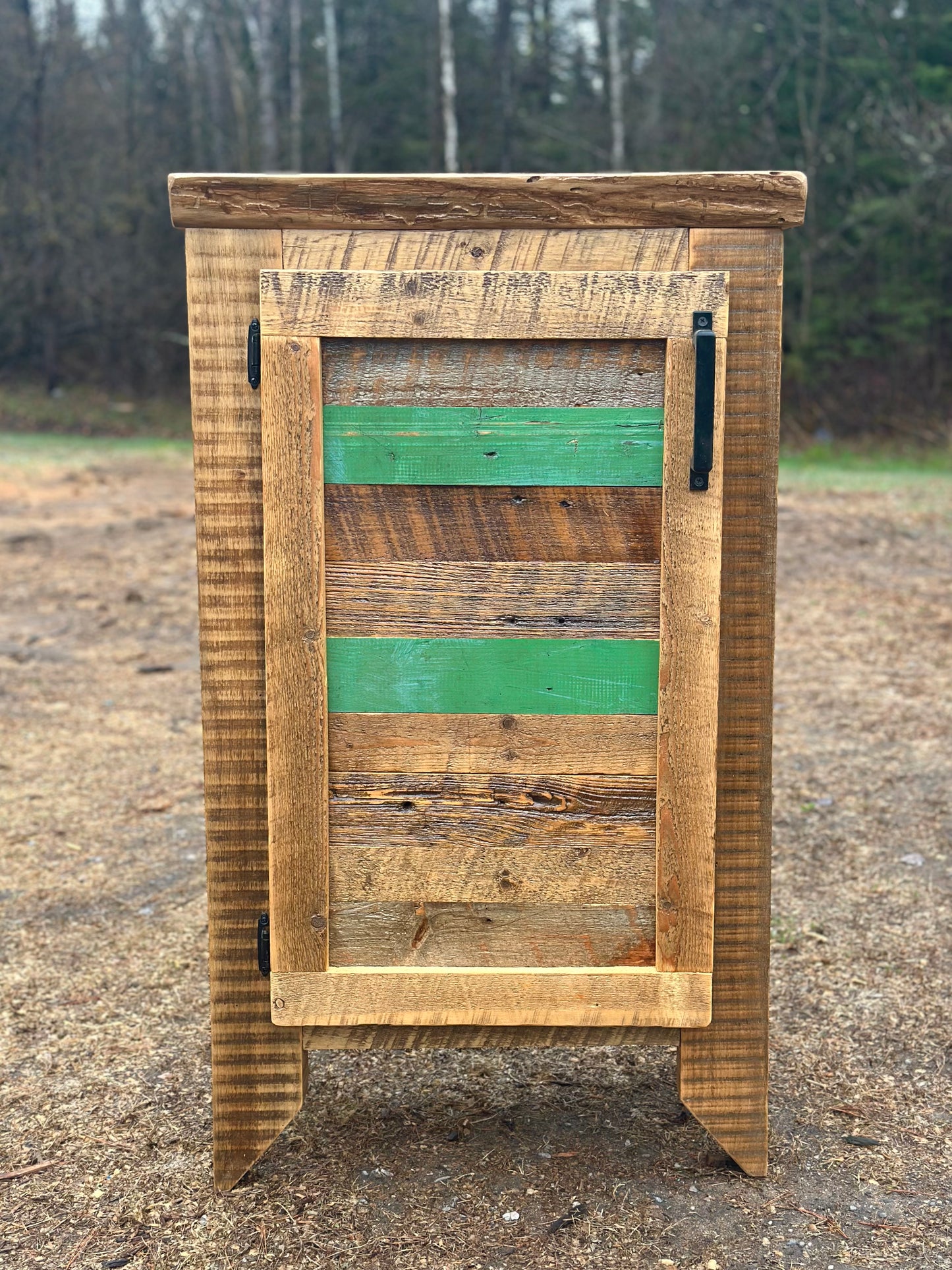 2' L Rustic Reclaimed Wood Cabinet