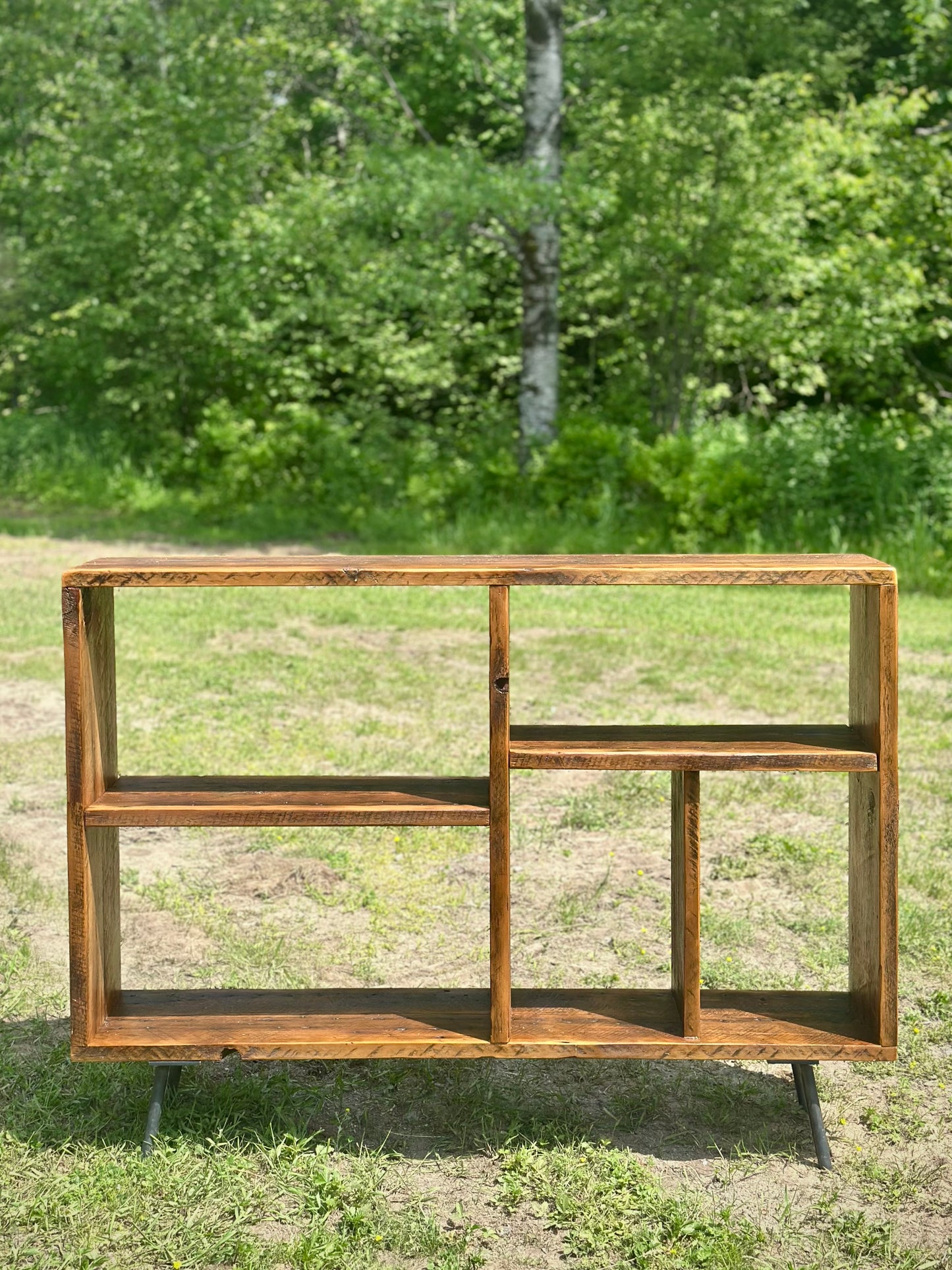 4’ L Rustic Wood Media / Console Table
