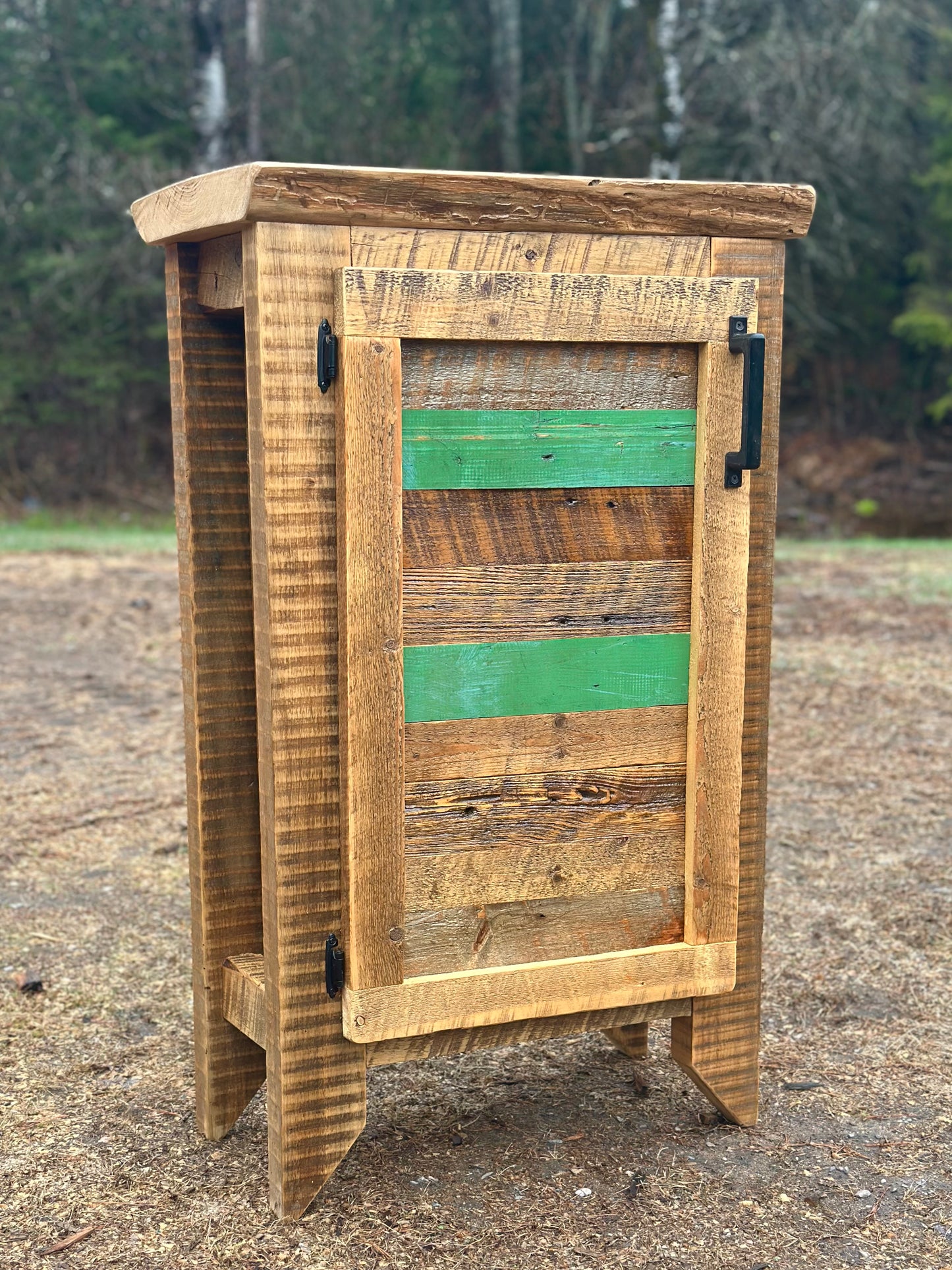 2' L Rustic Reclaimed Wood Cabinet