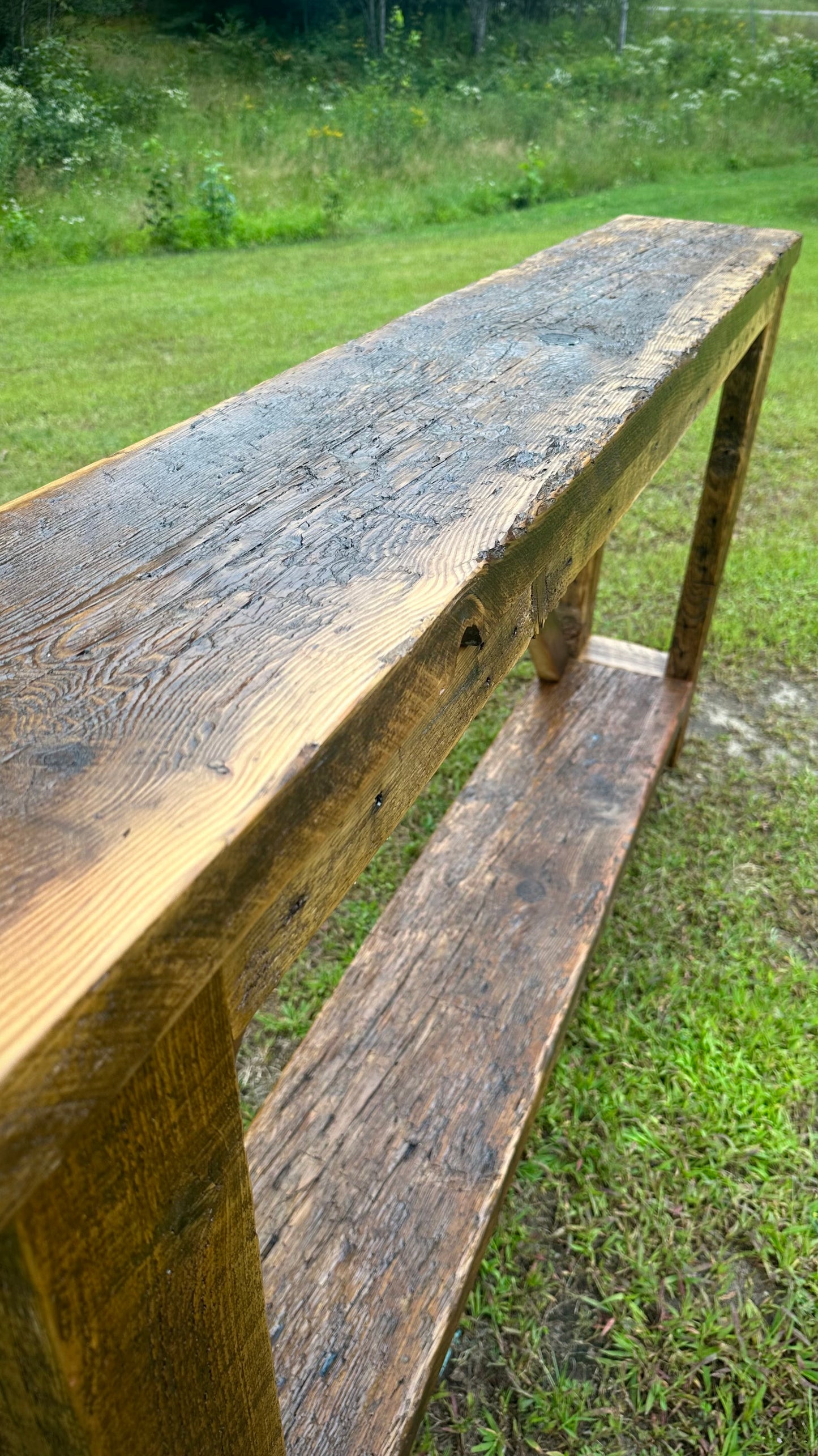 5 1/2’ Rustic Wood Farmhouse Style Table