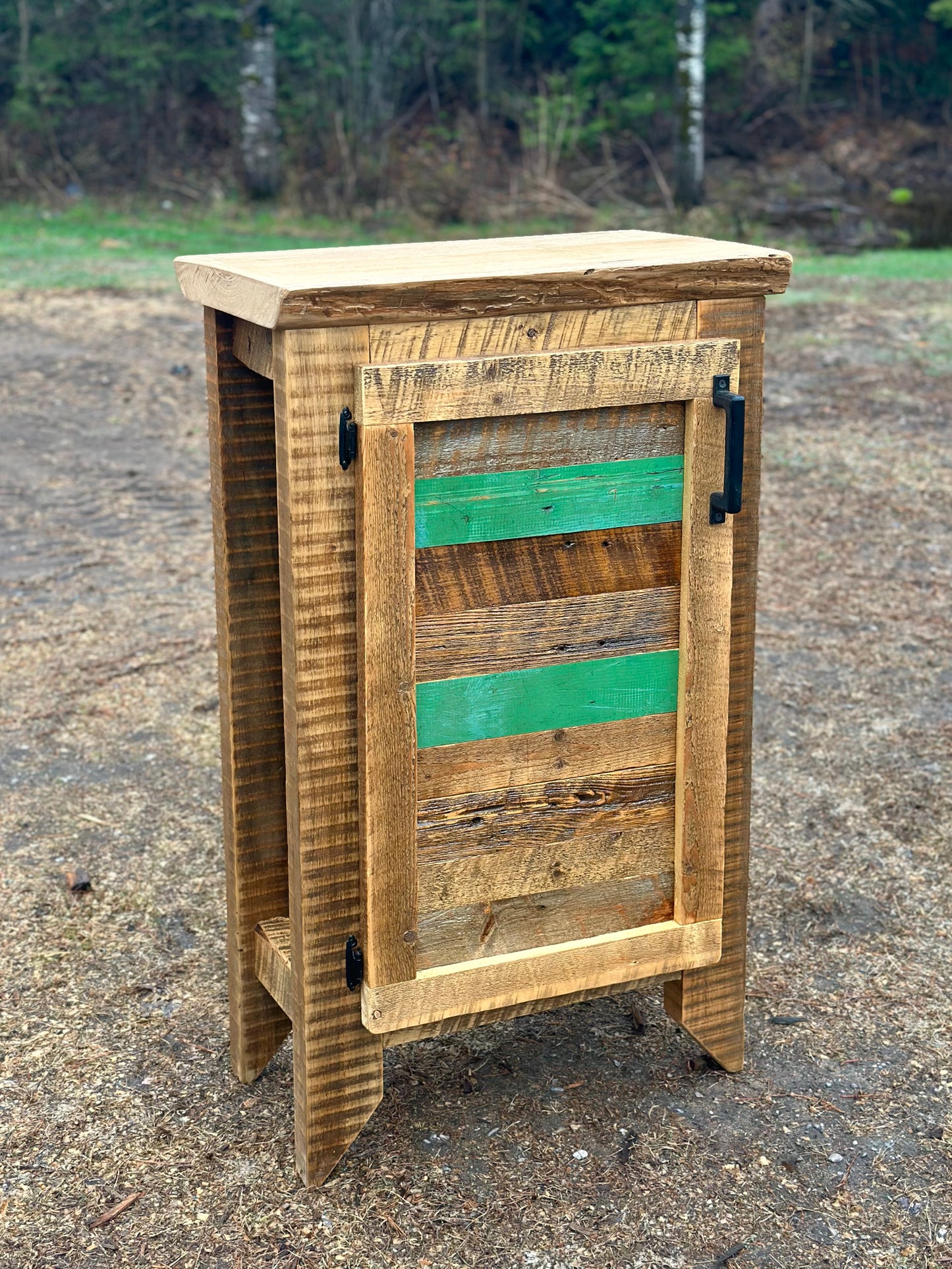 2' L Rustic Reclaimed Wood Cabinet