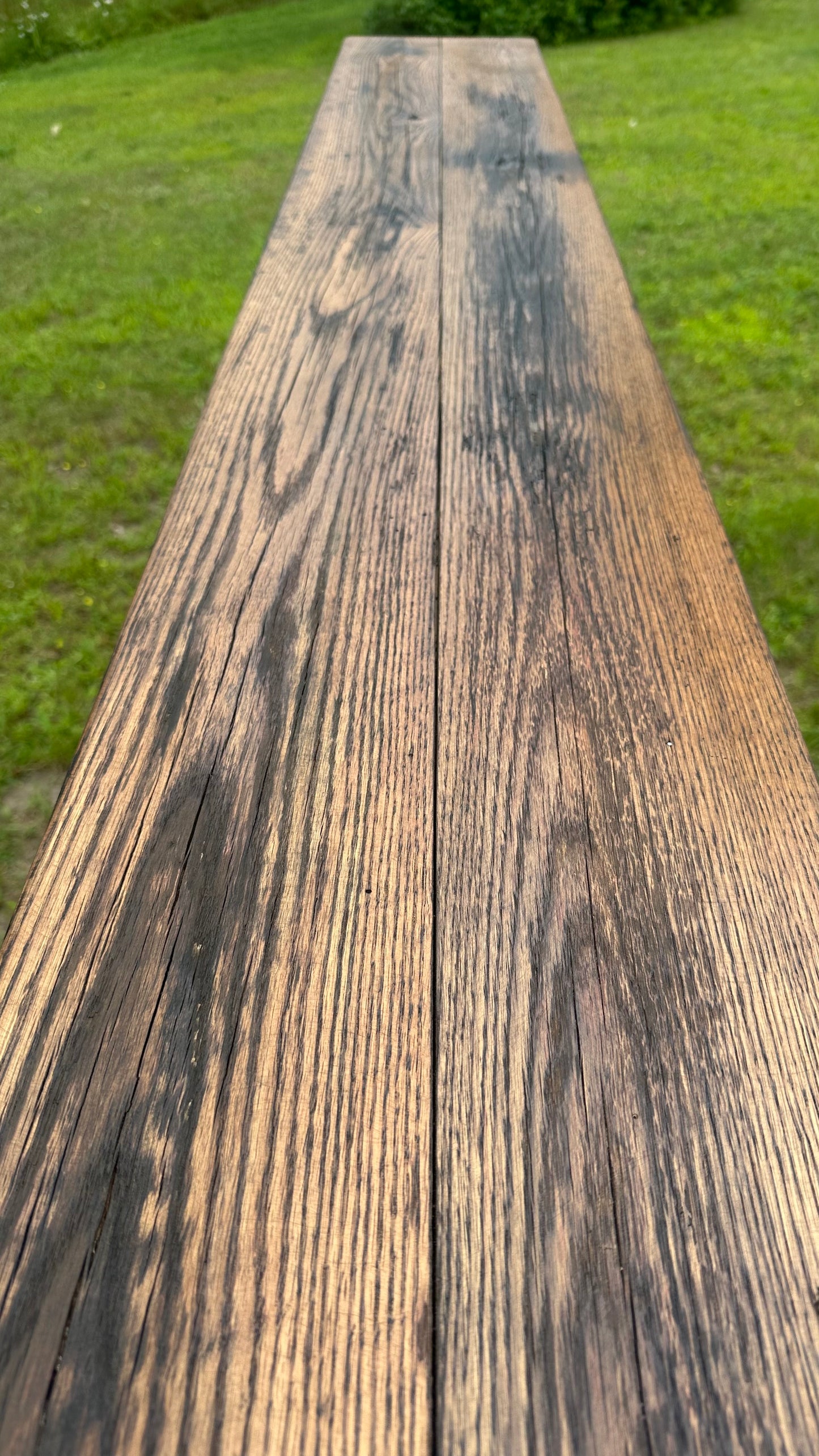 6 1/2’ L Rustic Reclaimed Wood Console / Hallway Table