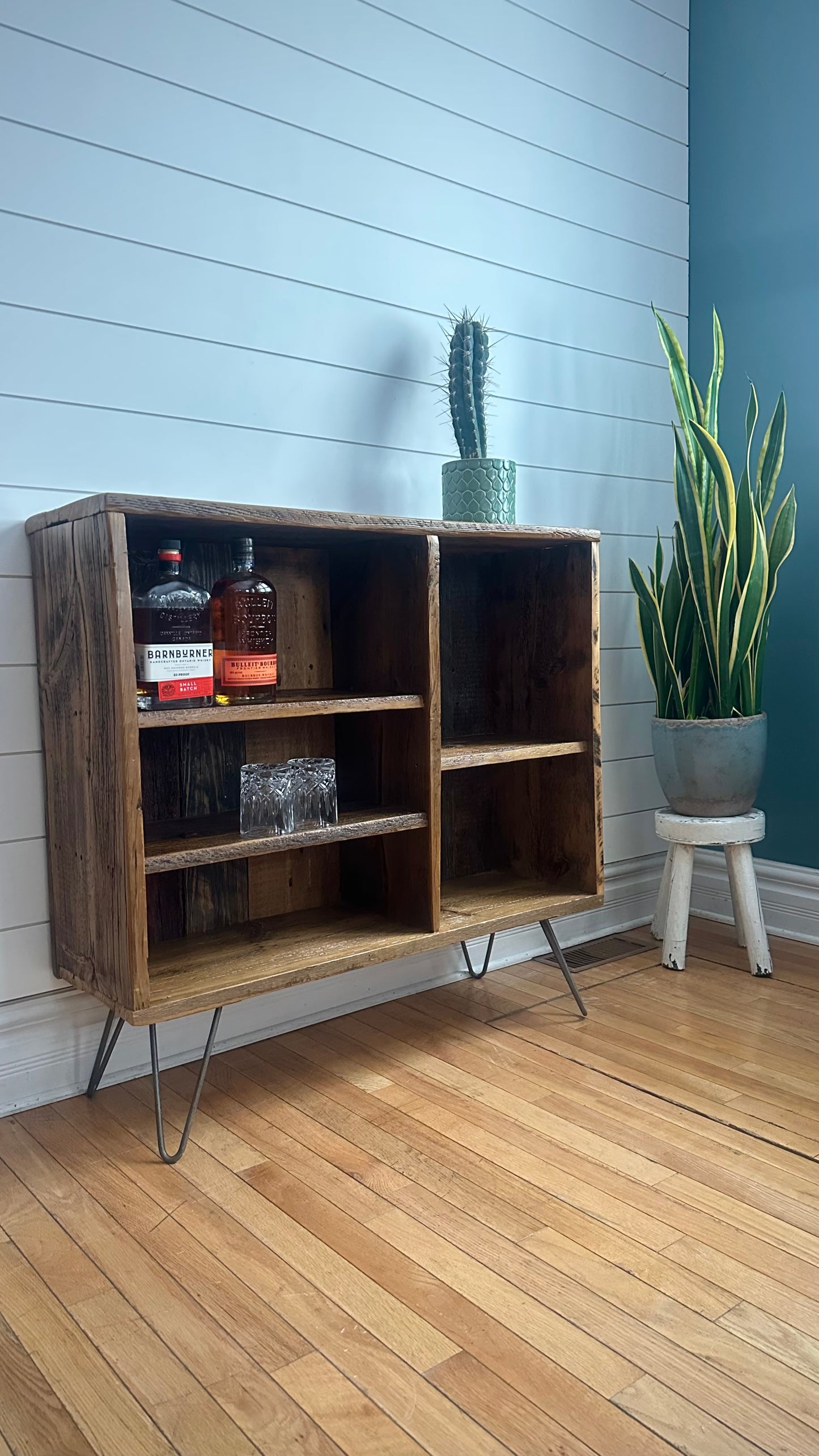 3’ L Rustic Wood Table / Shelf