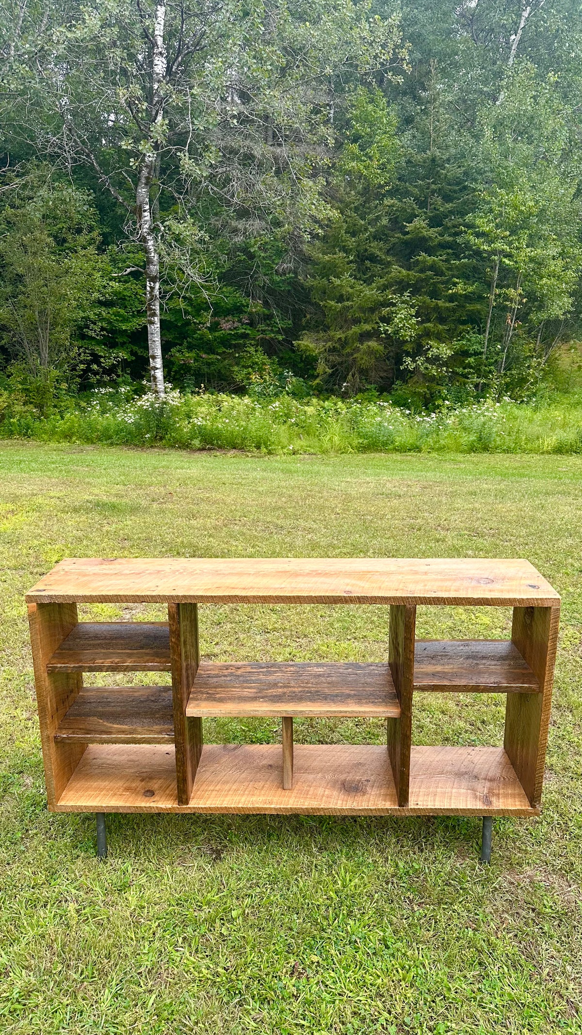 4.5' L Rustic Reclaimed Wood Table