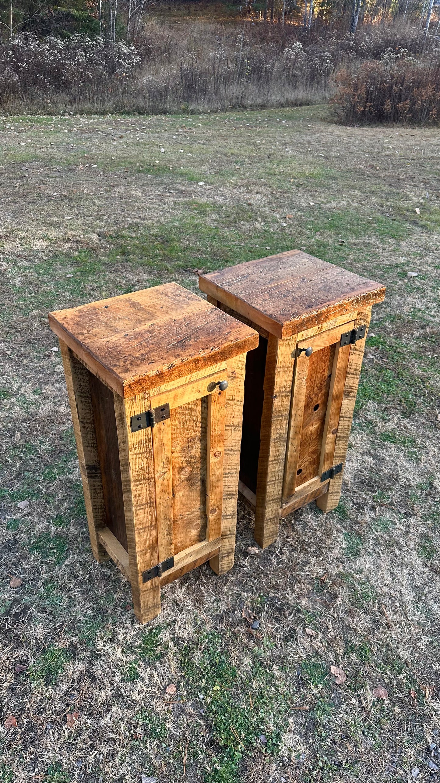 Rustic Mini Cabinet / Storage Table
