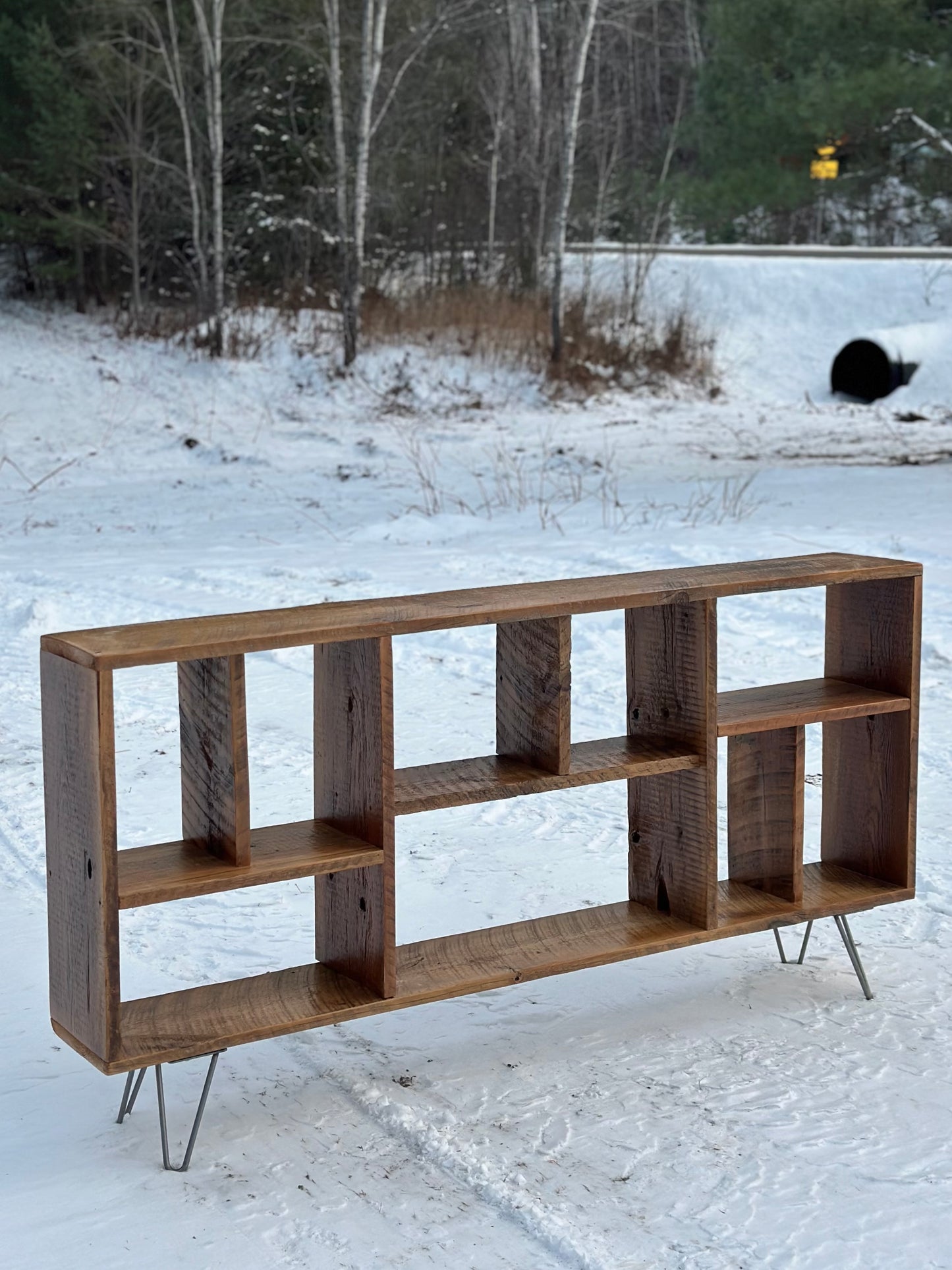 6’ Rustic Reclaimed Minimalist Console Table
