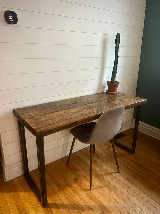 4 1/2’ L Rustic Wood Desk / Table