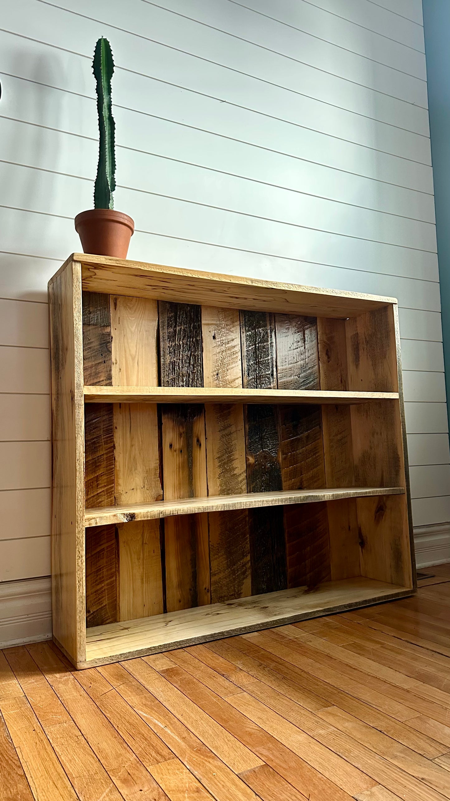 Rustic Wood Bookcase / Shelf