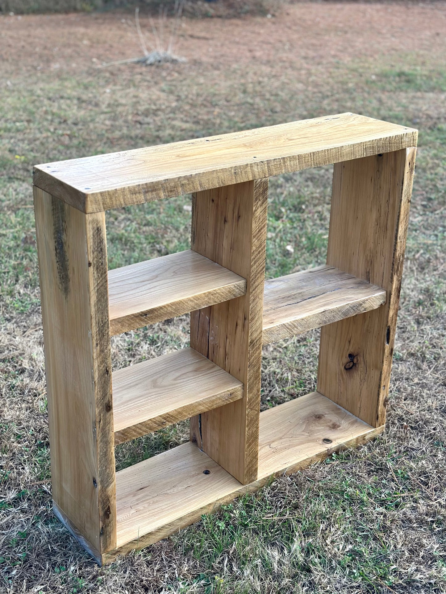3 x 3’ Rustic Reclaimed Ash Wood Shelf
