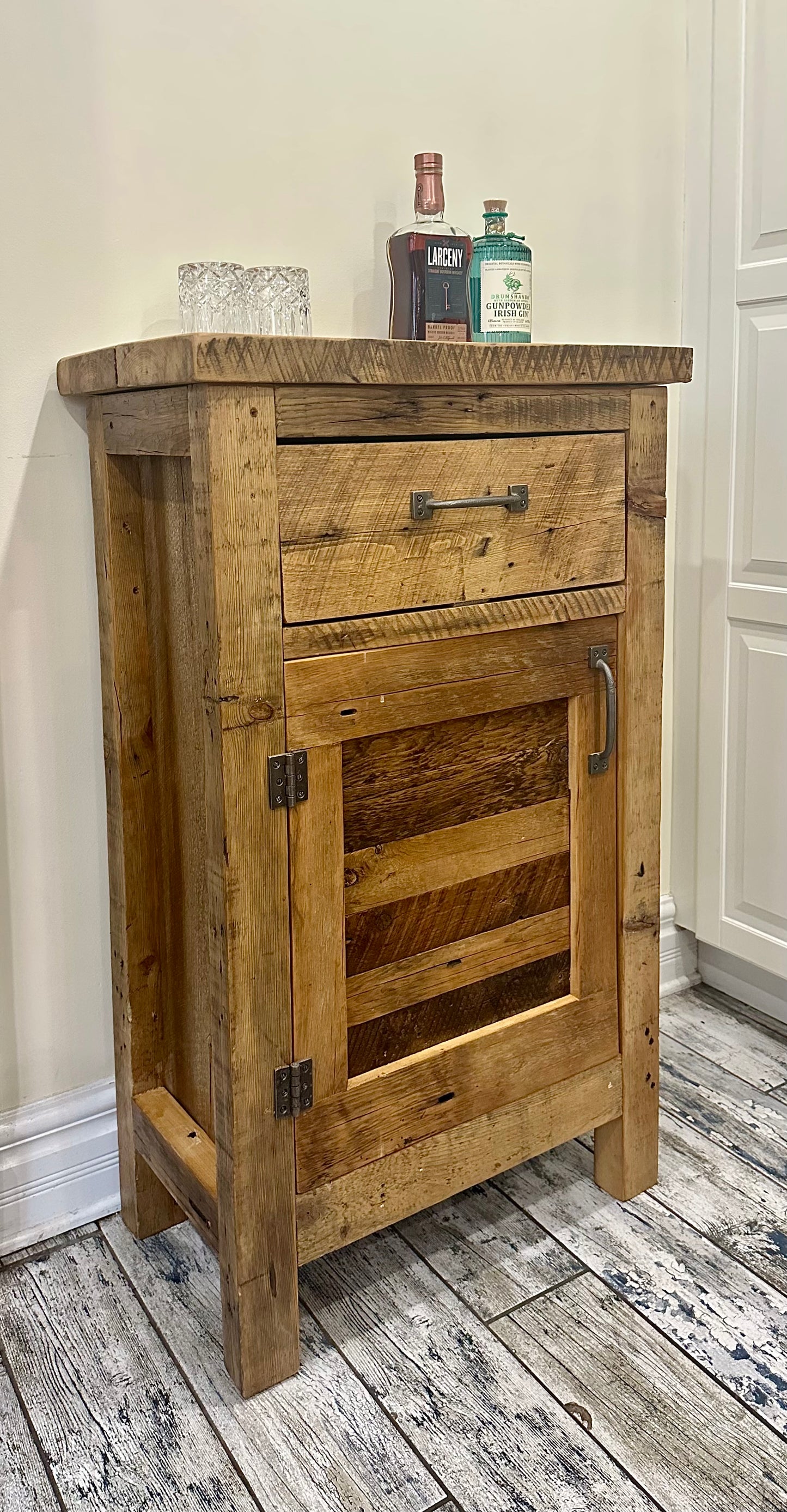 2' L Rustic Reclaimed Wood Cabinet
