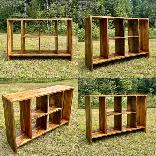 4.5’ L Rustic Reclaimed Wood Console / Hallway Table