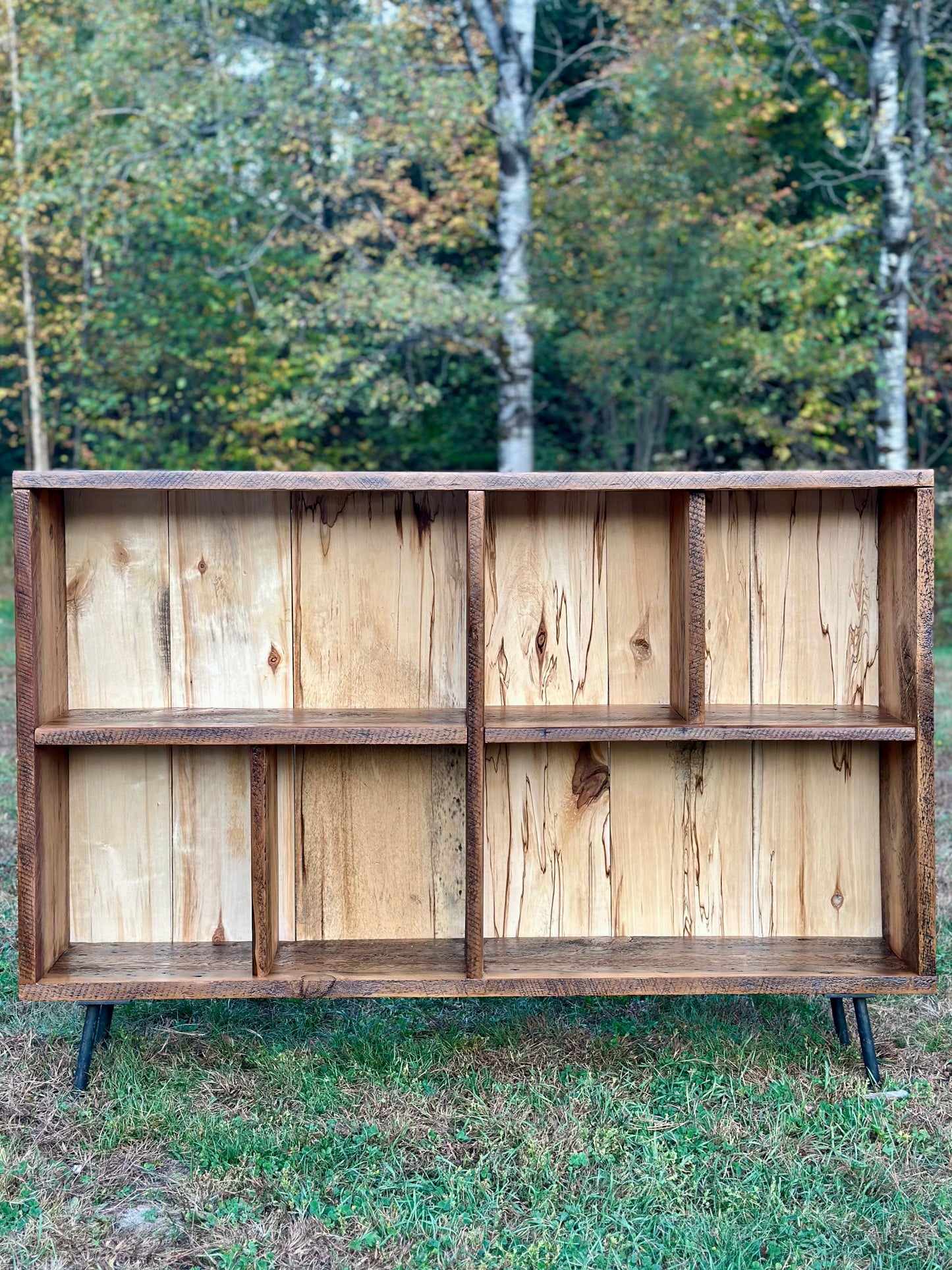 4 1/2’ L Rustic Reclaimed Wood Console / Sofa Table