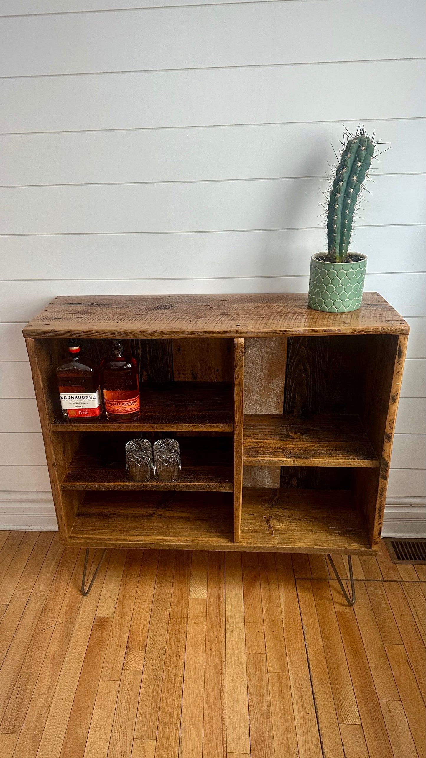 3’ L Rustic Wood Table / Shelf