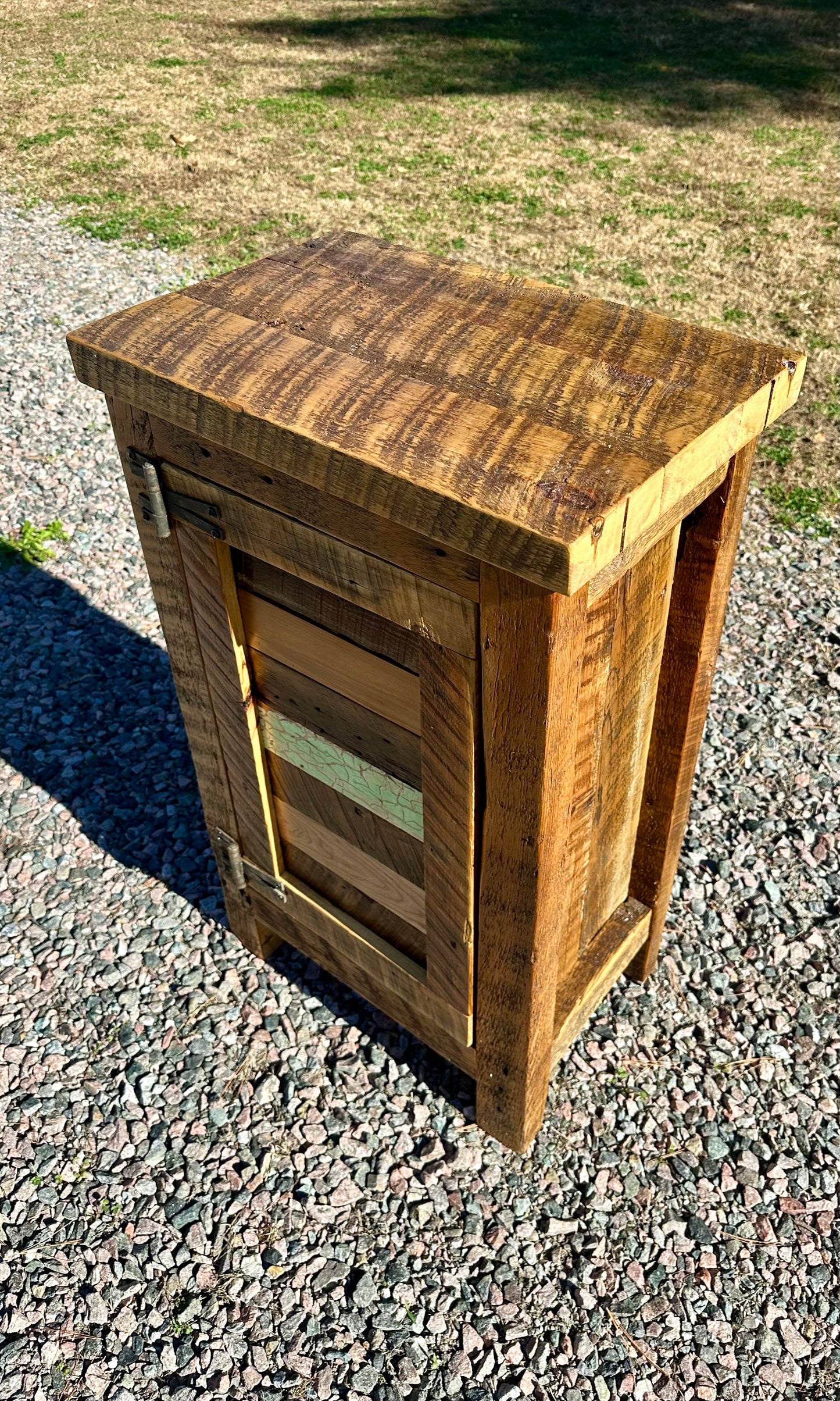 22” L Rustic Reclaimed Wood Cabinet