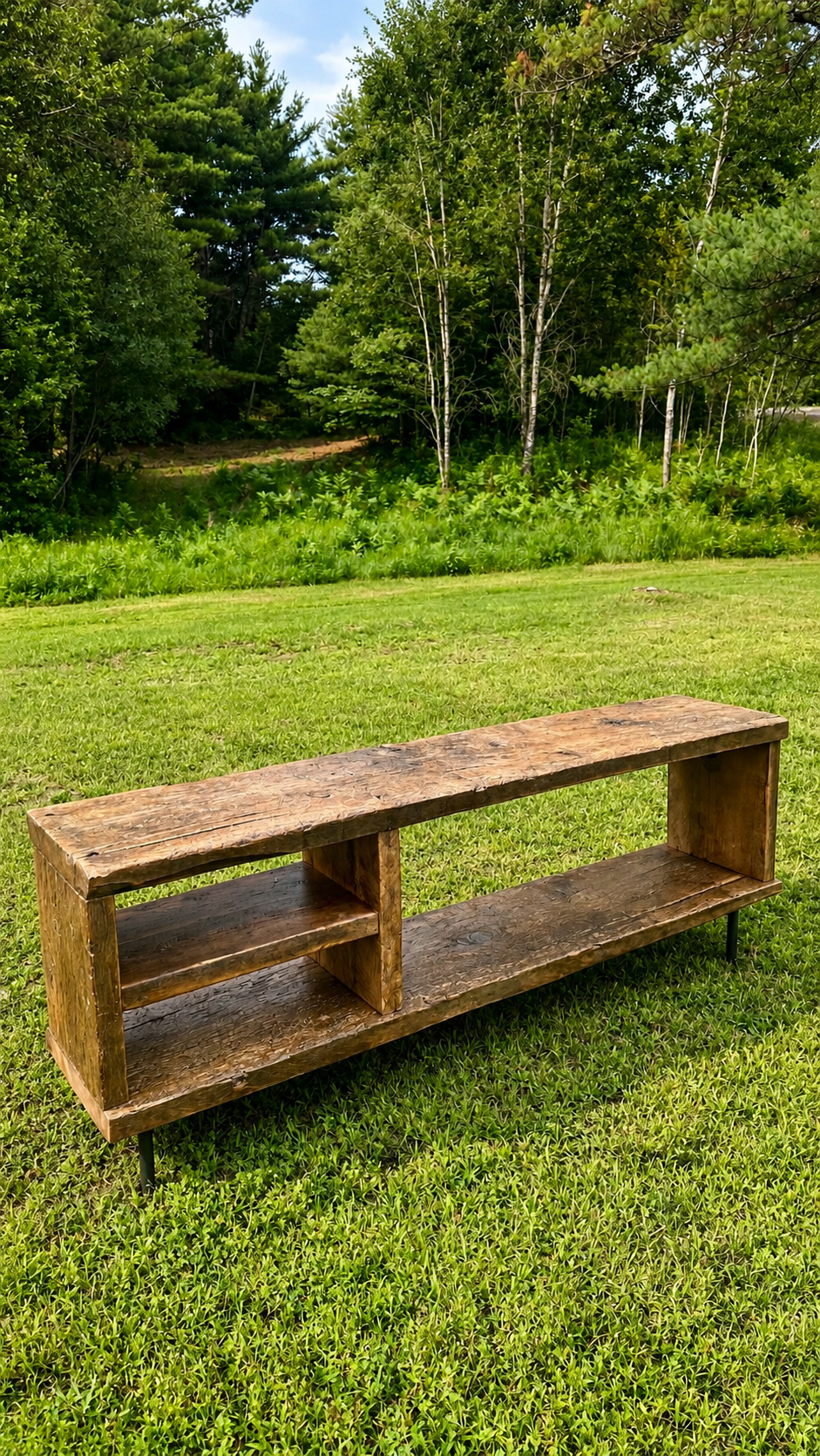 4 Piece Rustic Living Room Set