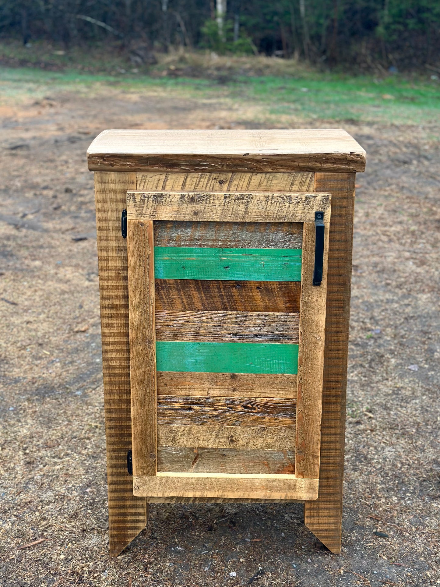 2' L Rustic Reclaimed Wood Cabinet